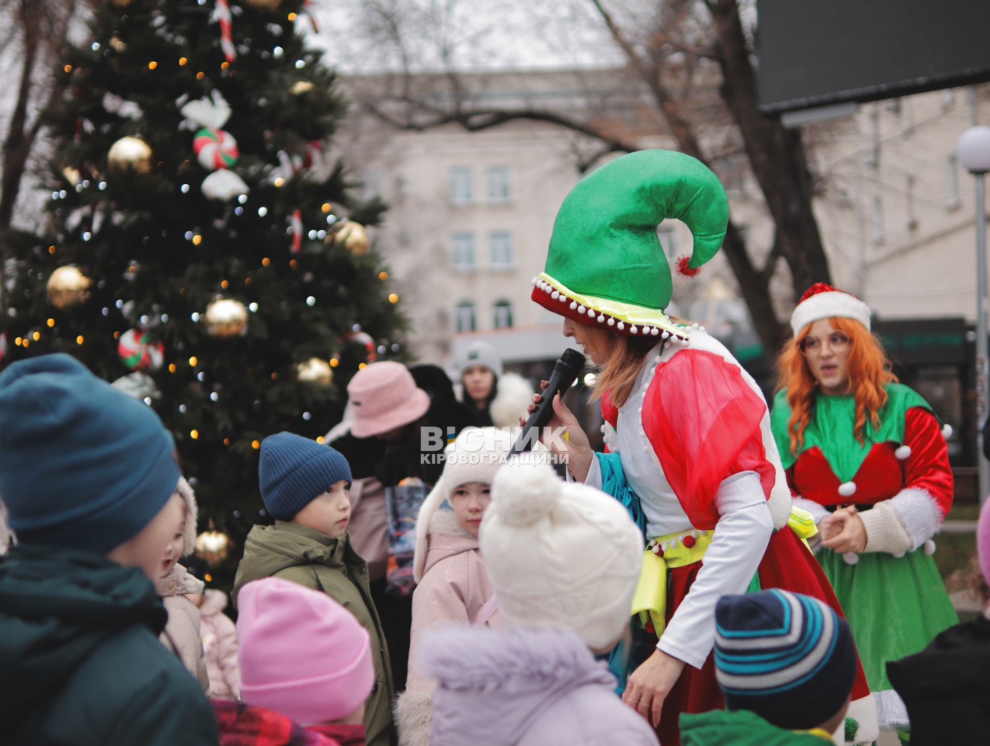 У Кропивницькому провели святкову програму для дітей до Дня Святого Миколая У Кропивницькому провели святкову програму для дітей до Дня Святого Миколая