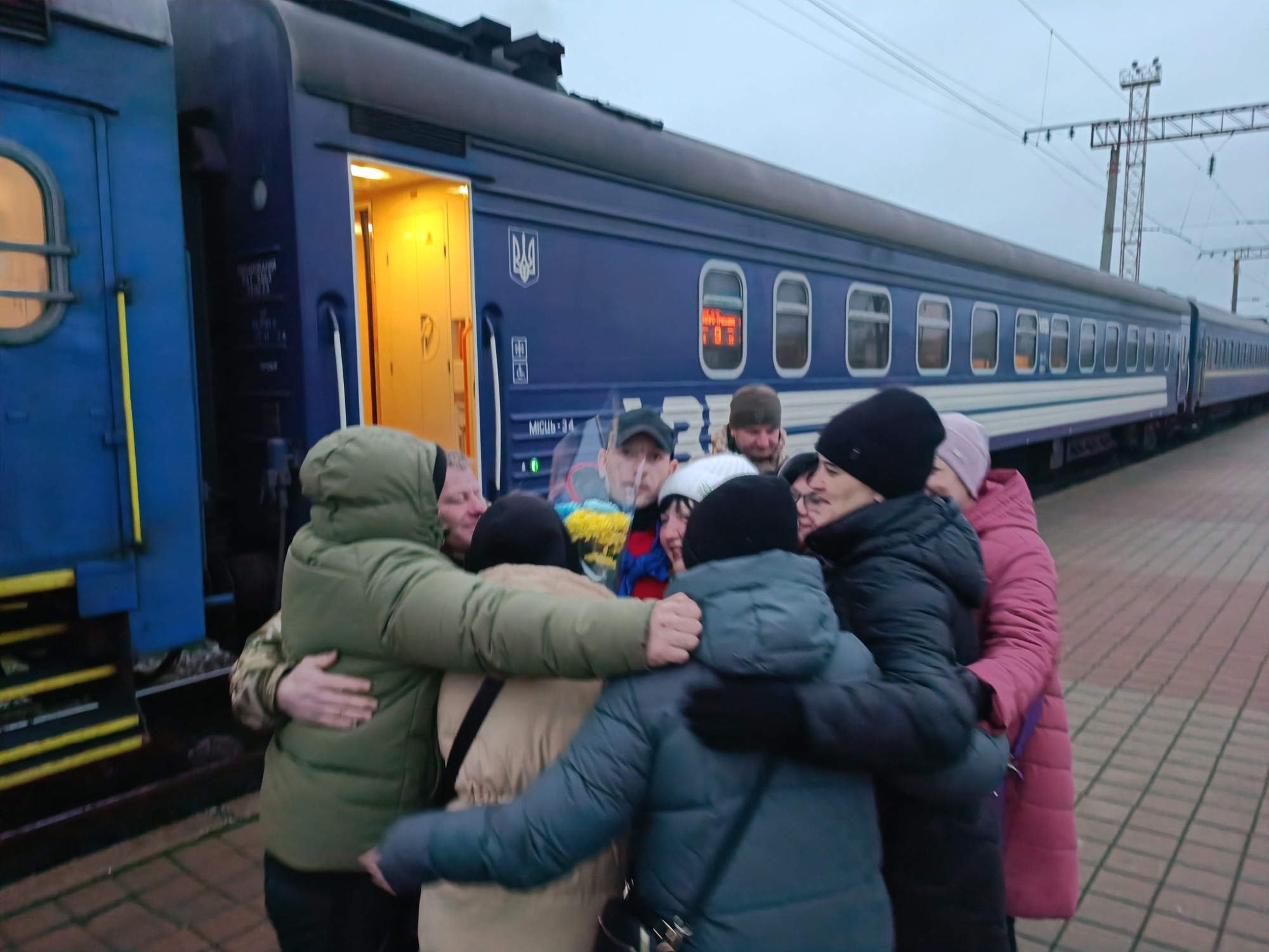 Знам’янська громада зустріла воїна, який пережив російський полон Знам’янська громада зустріла воїна, який пережив російський полон