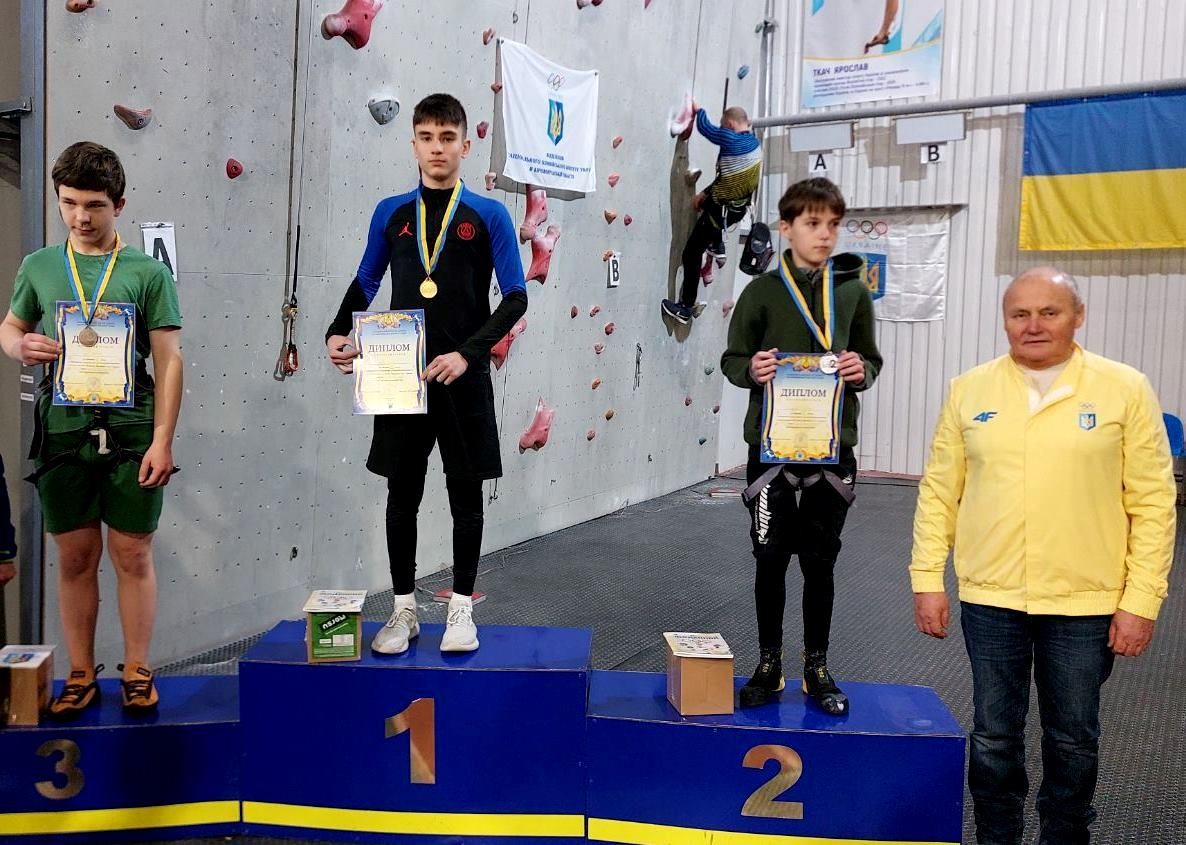 У Кропивницькому відбувся турнір зі скелелазіння до 35-річчя НОК України