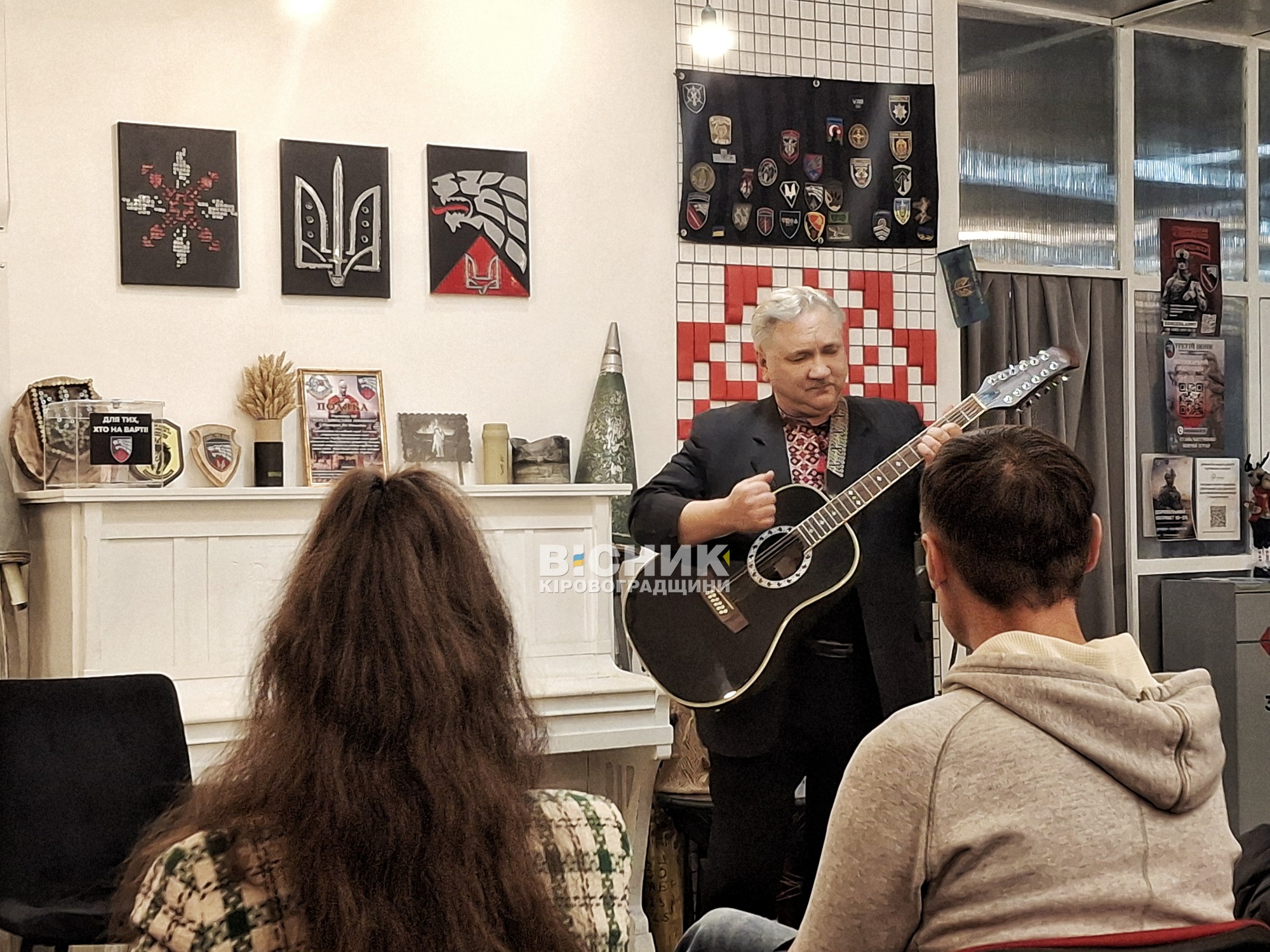 “Шляхетне служіння” у Кропивницькому: теплий вечір поезії та музики