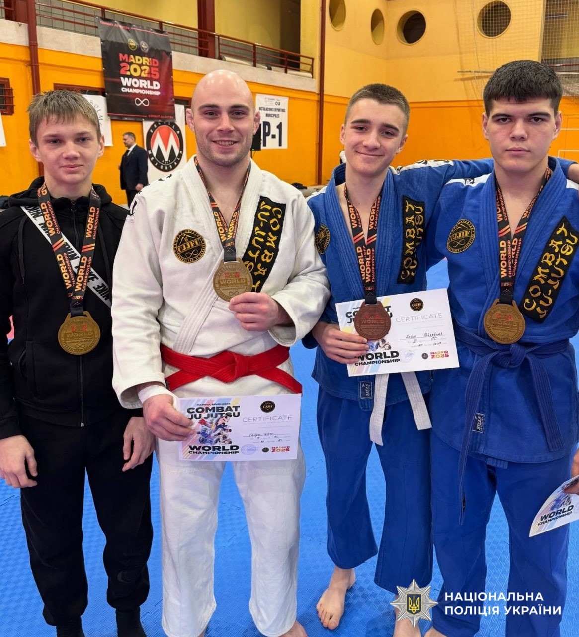 Правоохоронець з Кіровоградщини став дворазовим чемпіоном світу з Combat Ju-Jutsu Правоохоронець з Кіровоградщини став дворазовим чемпіоном світу з Combat Ju-Jutsu