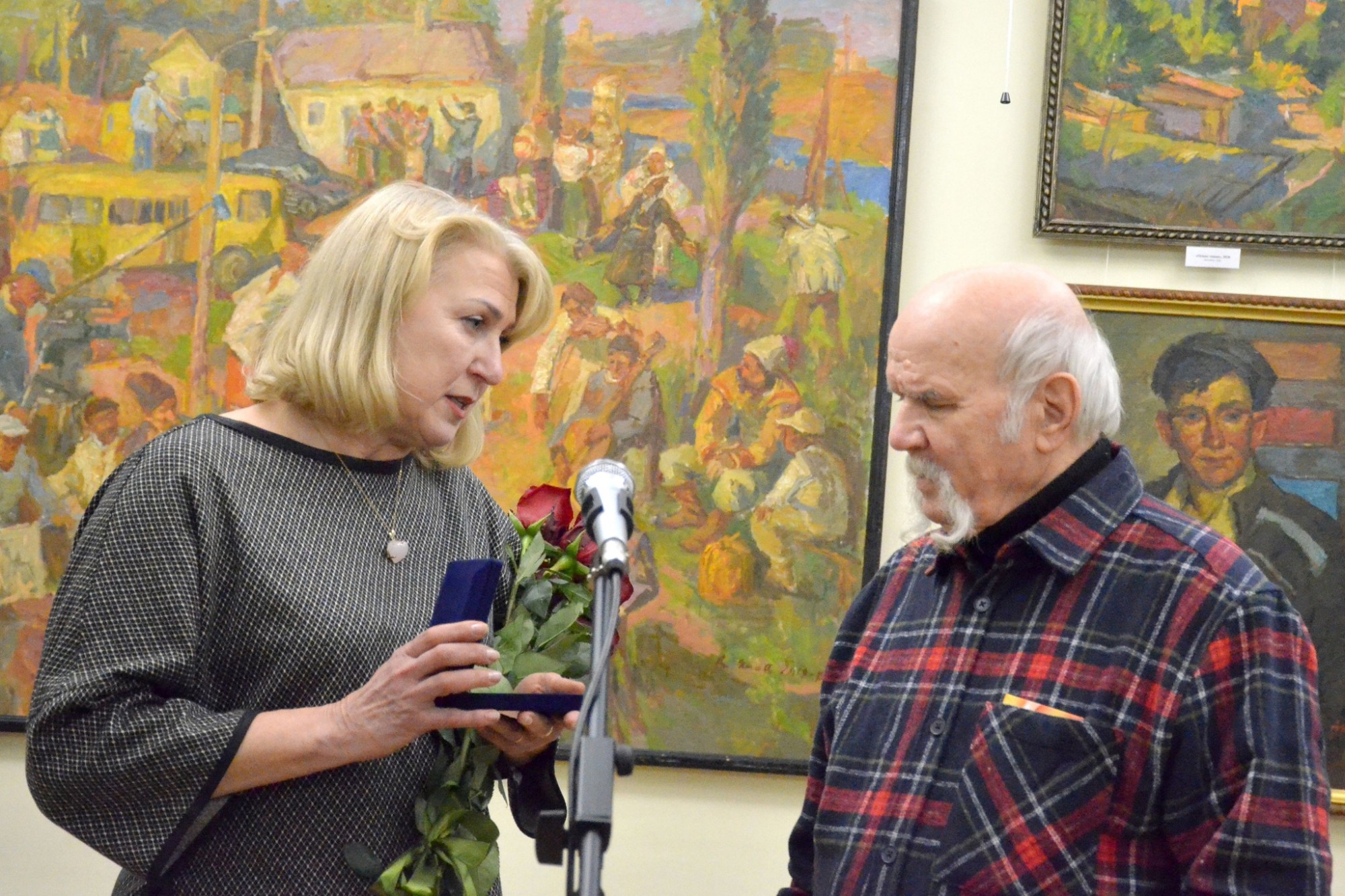 У Кропивницькому відкрили ювілейну виставку заслуженого художника України Анатолія Янєва У Кропивницькому відкрили ювілейну виставку заслуженого художника України Анатолія Янєва