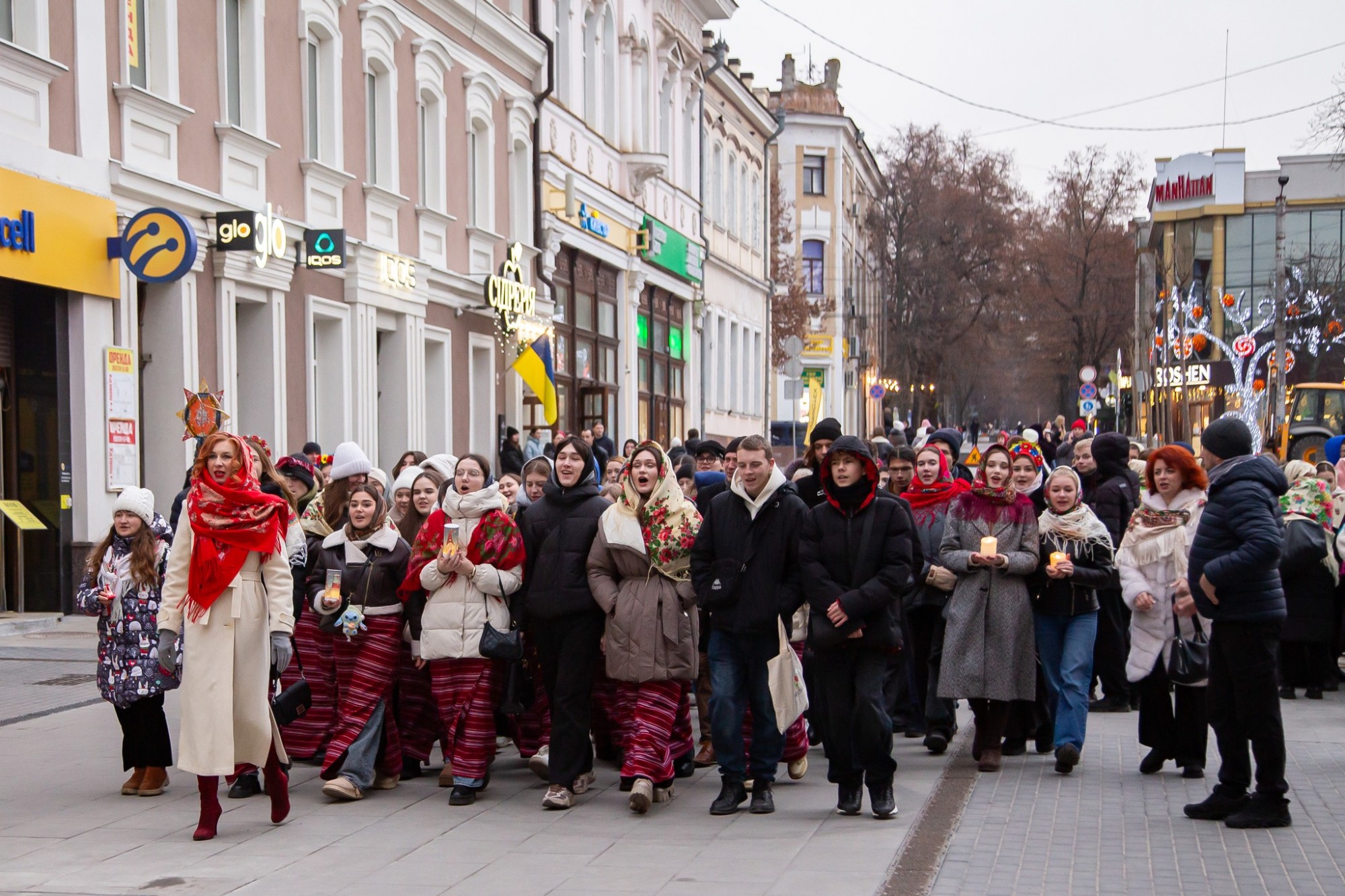 Хода світла і надії: різдвяна коляда в Кропивницькому на підтримку захисників Хода світла і надії: різдвяна коляда в Кропивницькому на підтримку захисників