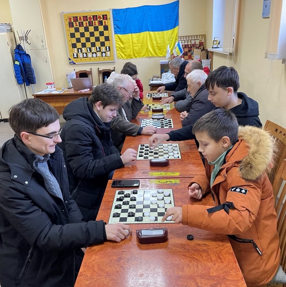 Спортивний рік у Кропивницькому стартував міським турніром із шашок
