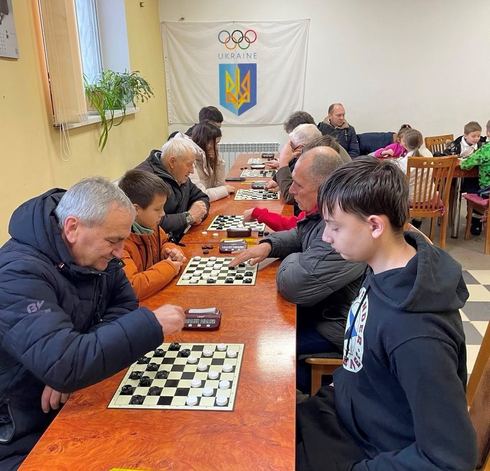 Спортивний рік у Кропивницькому стартував міським турніром із шашок