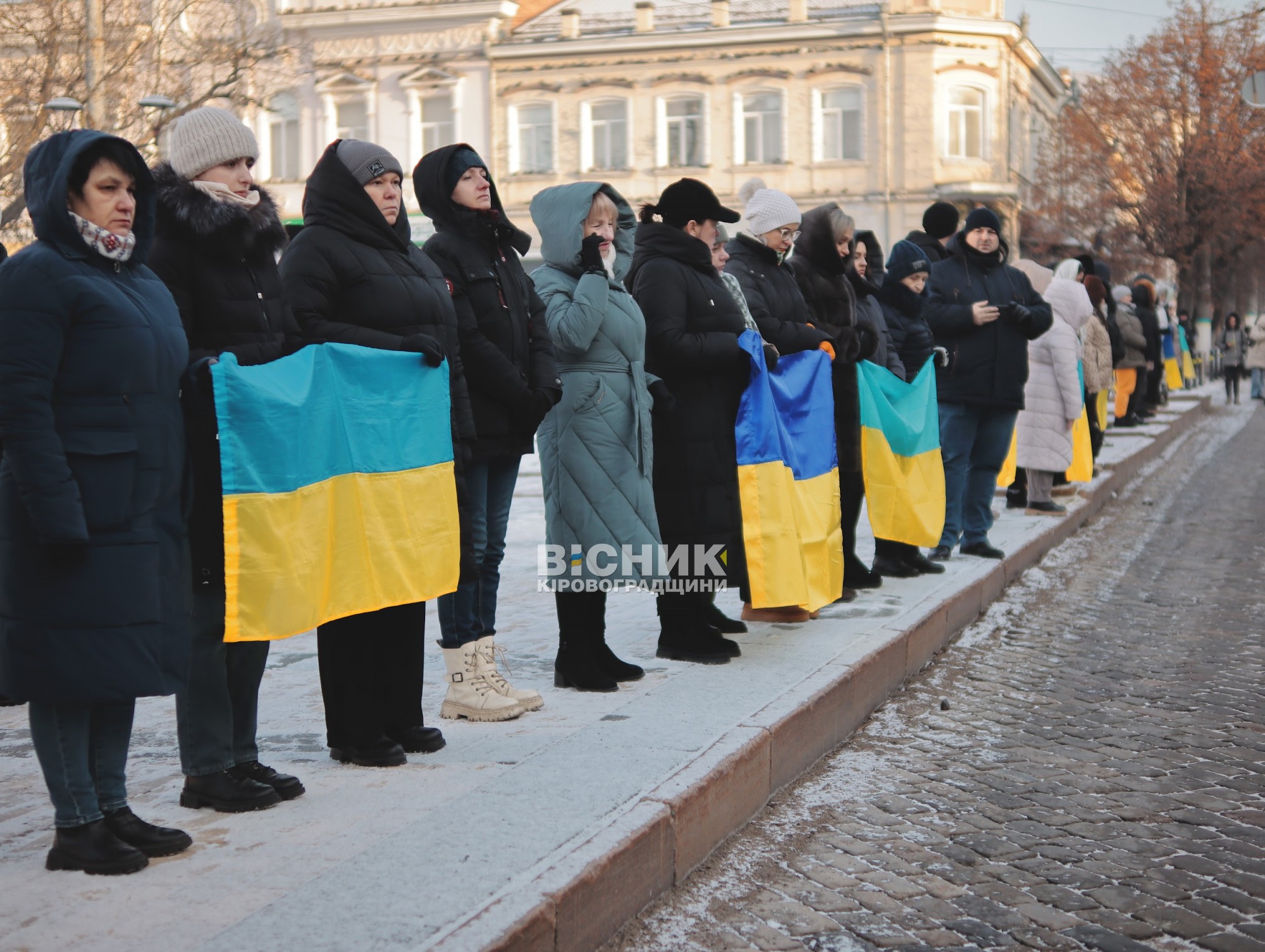 У центрі Кропивницького відбулася церемонія прощання з двома бійцями