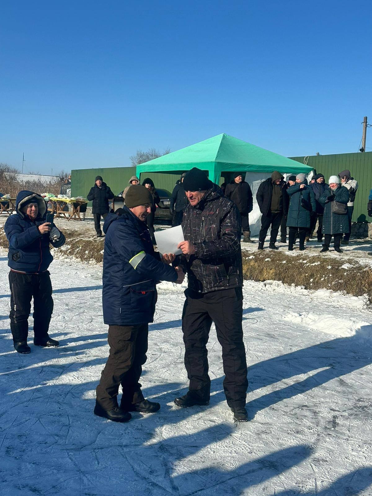 Хокей у Павлиші: «Спортивна зима» втретє стартувала на Онуфріївщині