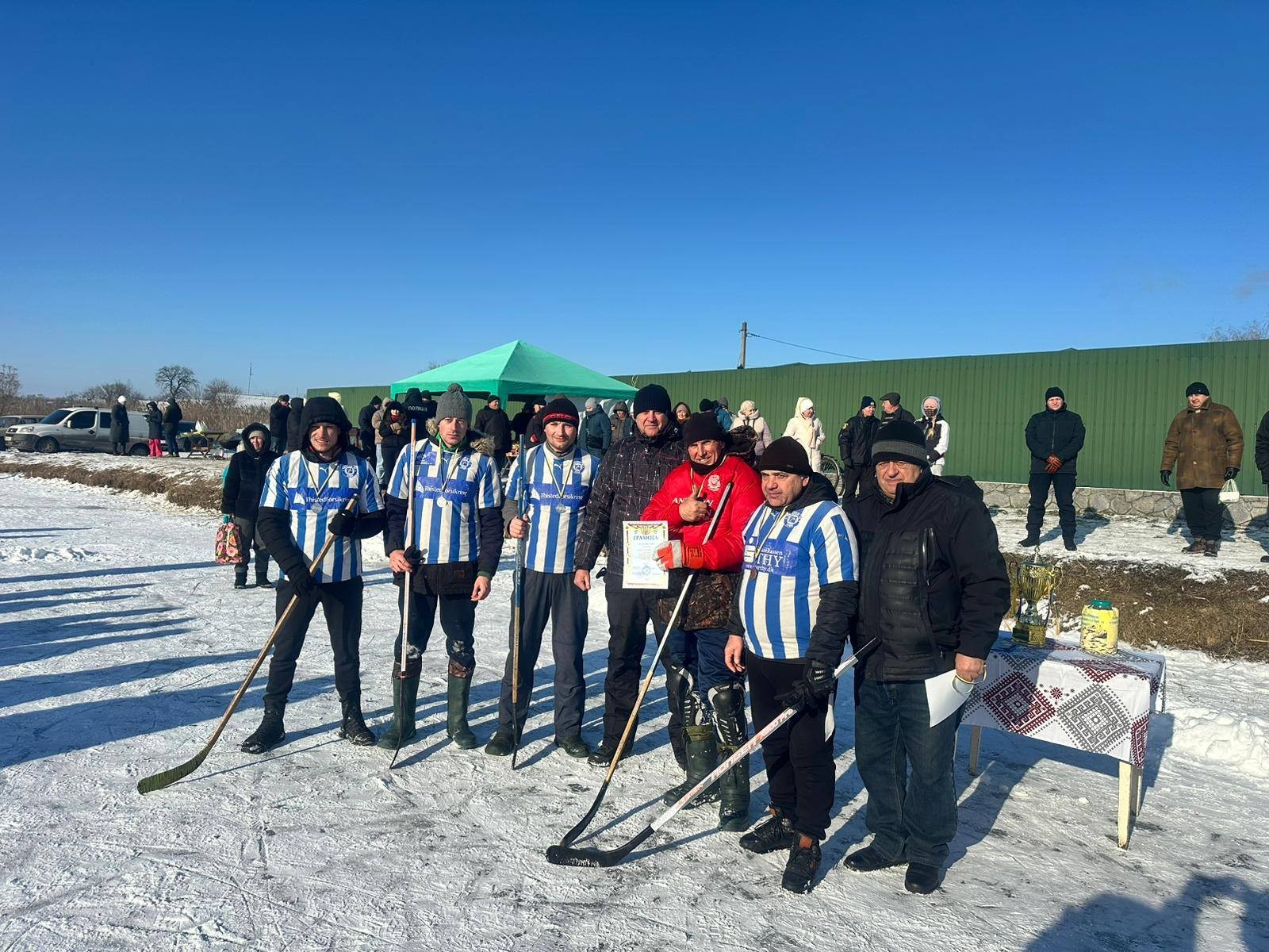 Хокей у Павлиші: «Спортивна зима» втретє стартувала на Онуфріївщині