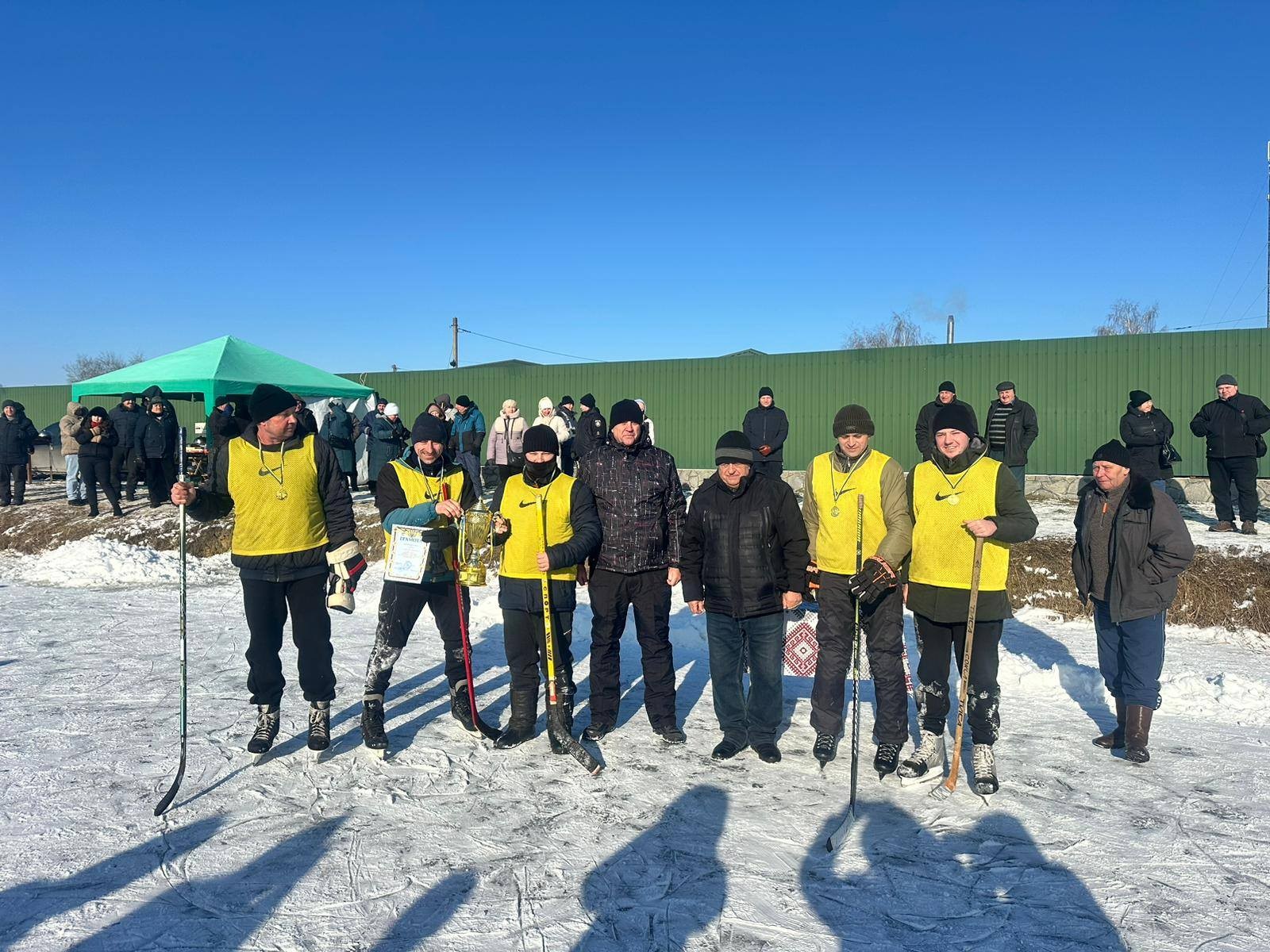 Хокей у Павлиші: «Спортивна зима» втретє стартувала на Онуфріївщині