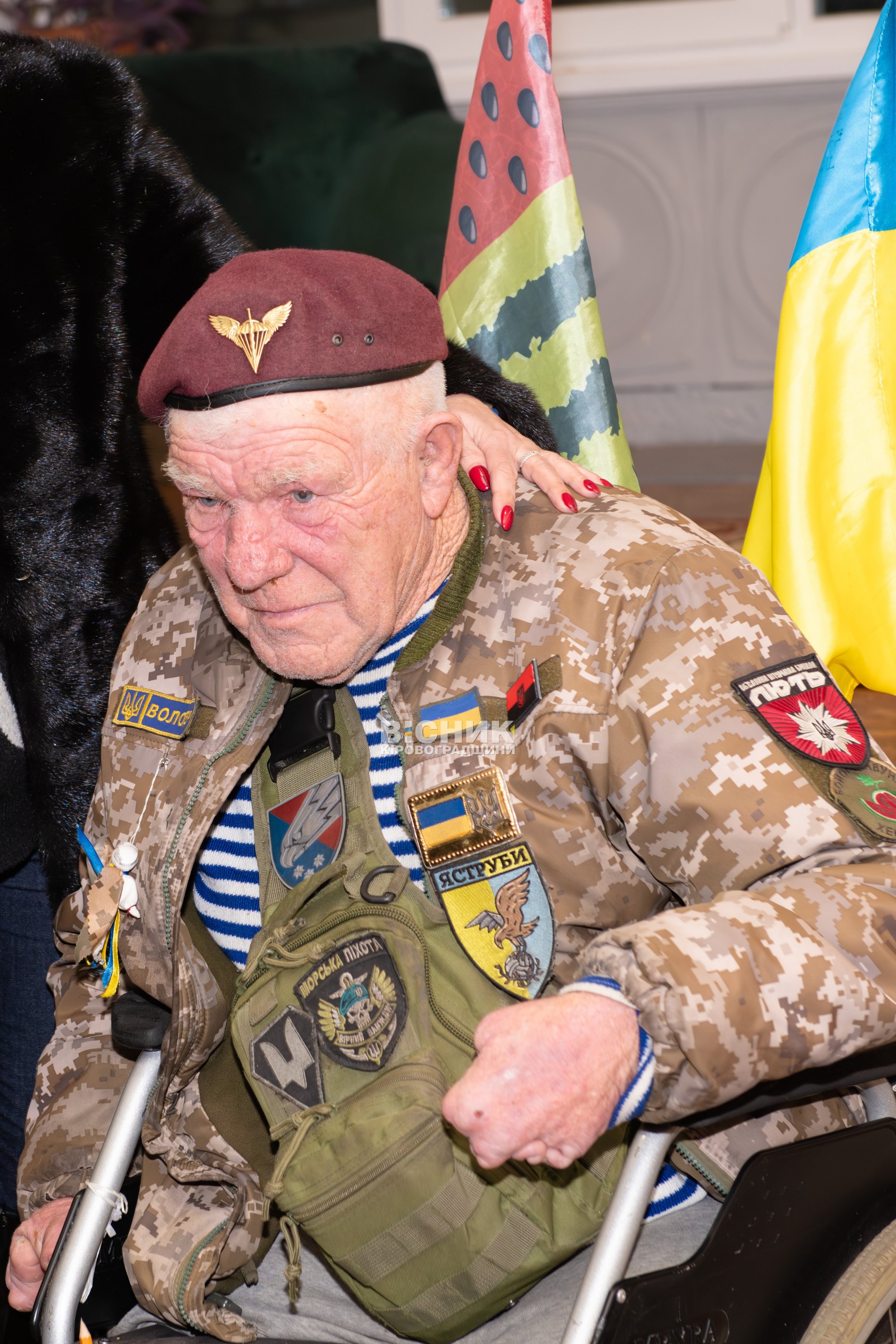 У Кропивницькому відбулася зустріч із волонтером Григорієм Янченком, відомим як Дядя Гріша