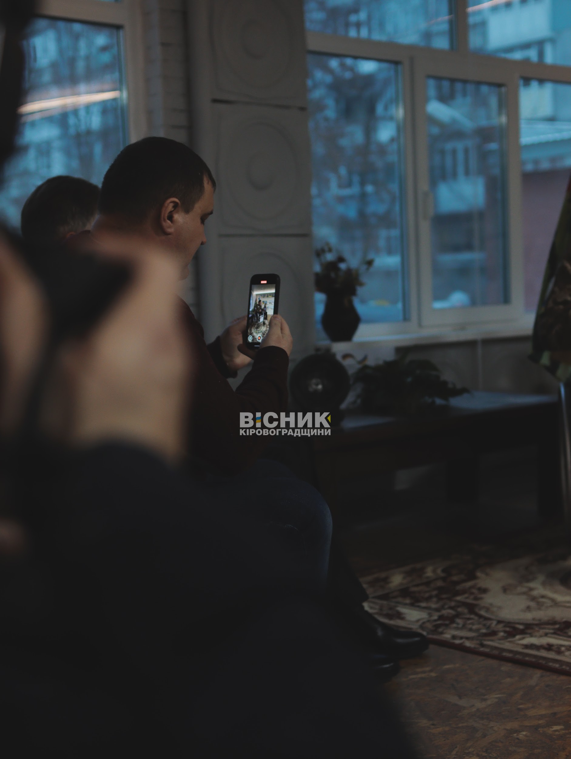 У Кропивницькому відбулася зустріч із волонтером Григорієм Янченком, відомим як Дядя Гріша