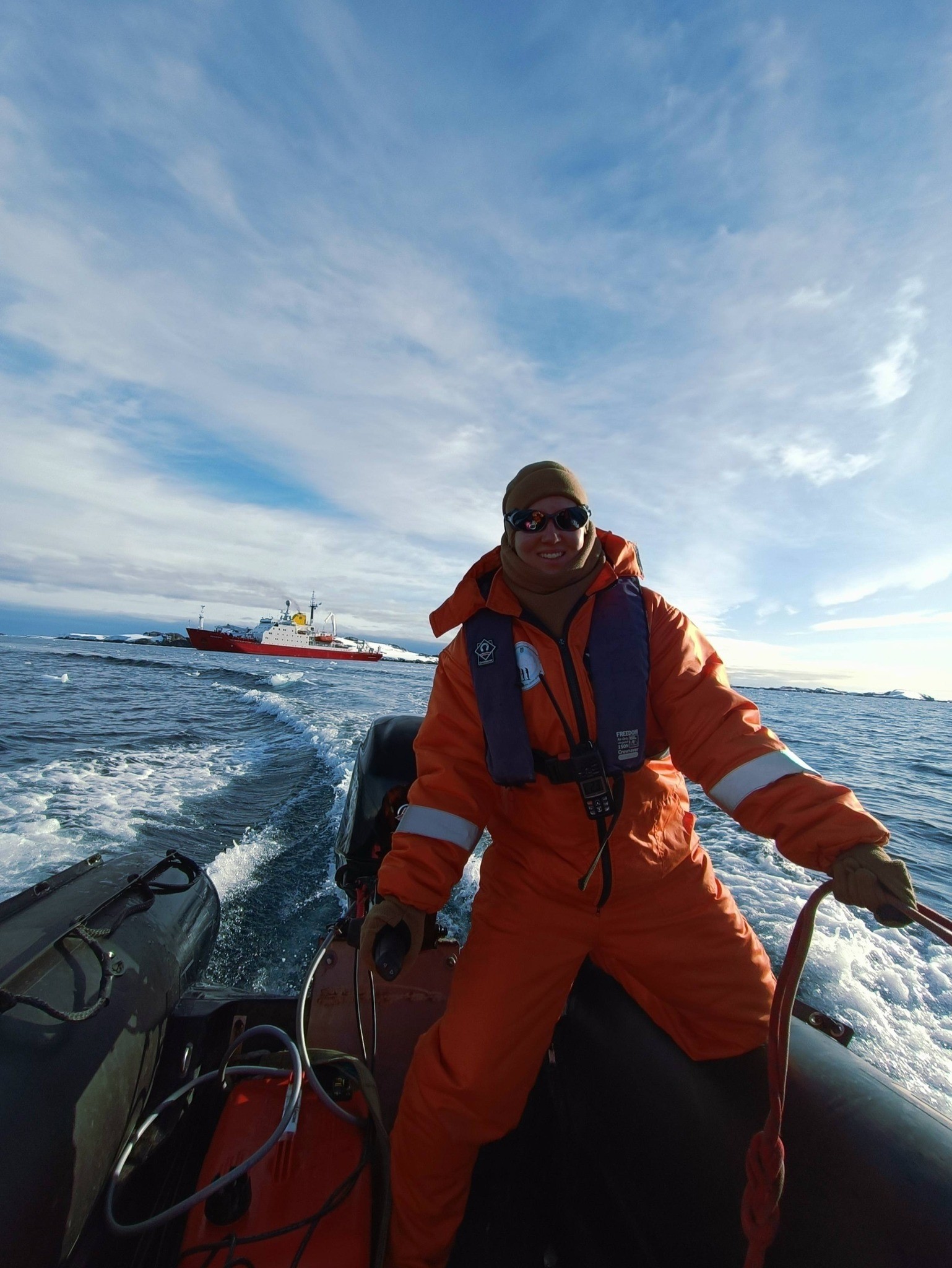 Метеорологиня Анжеліка Ганчук стала першою жінкою-керівницею антарктичній експедиції