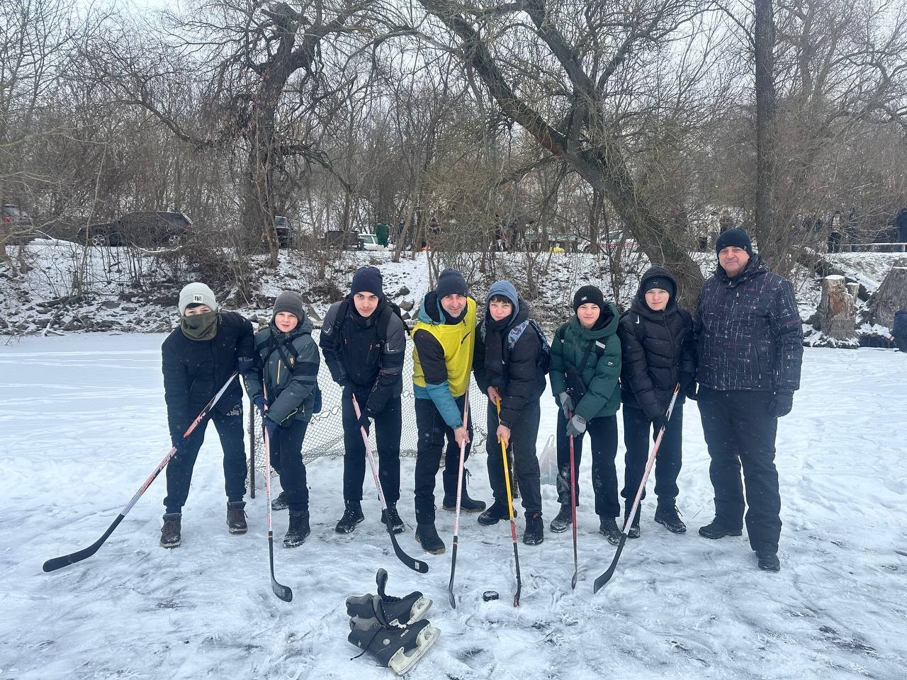 Хокейний турнір у Ясинуватці на Кубок пам'яті Героя України Юліана Ступака