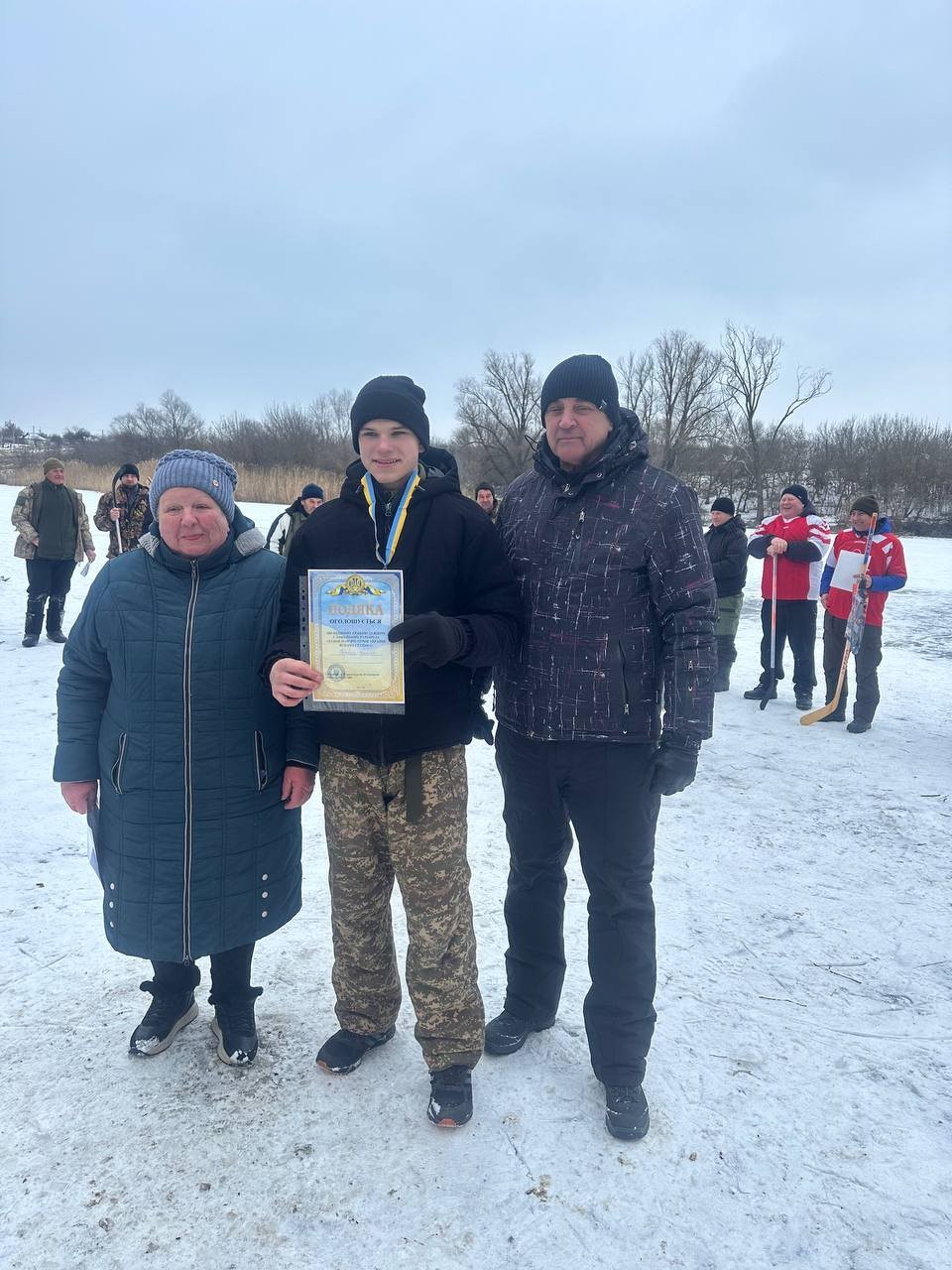 Хокейний турнір у Ясинуватці на Кубок пам'яті Героя України Юліана Ступака