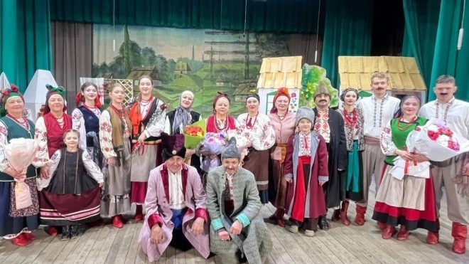 В Олександрівці показали «Кайдашеву сім'ю» В Олександрівці показали «Кайдашеву сім'ю»