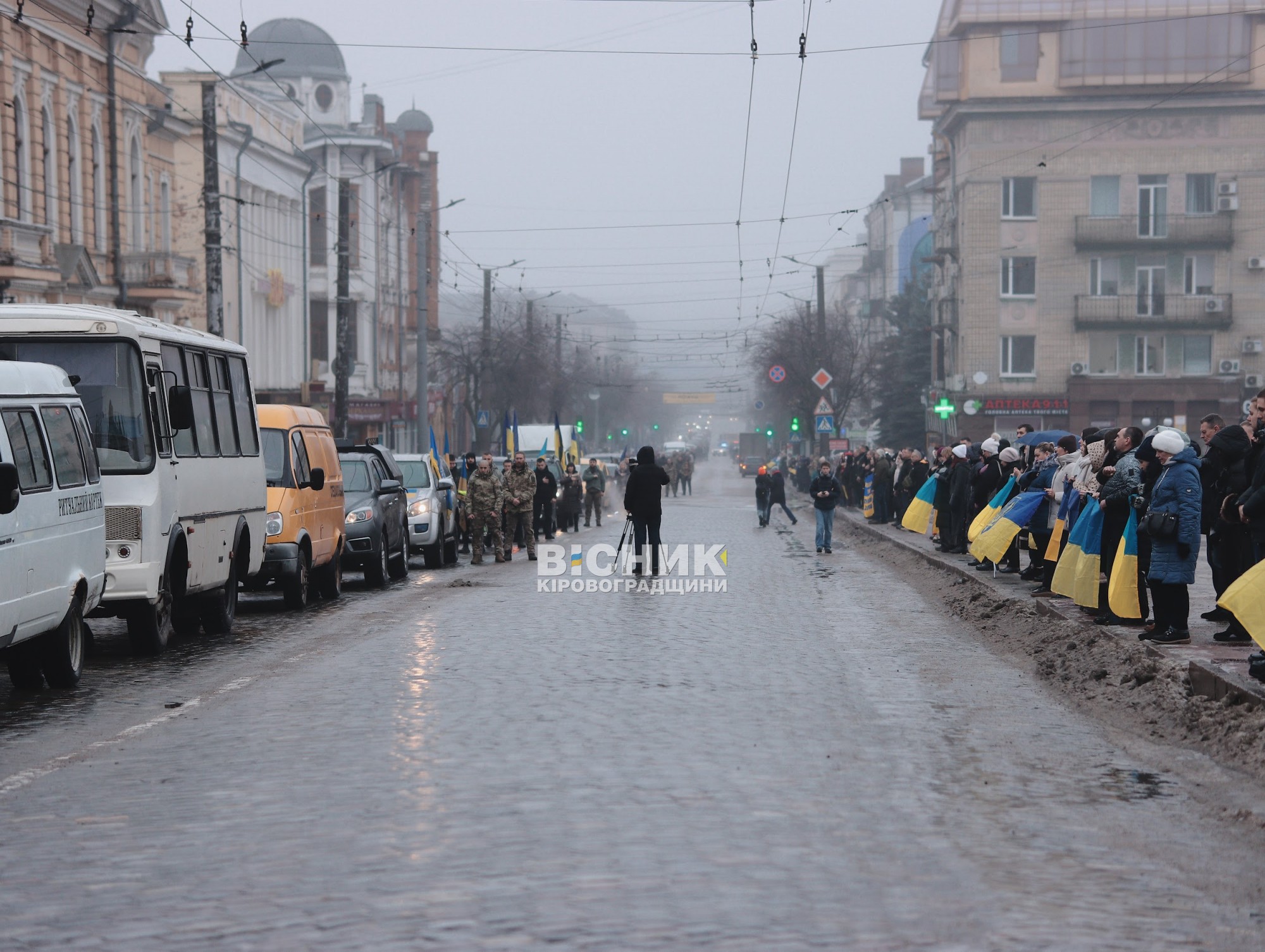 У Кропивницькому 29 січня попрощалися з п’ятьма захисниками України
