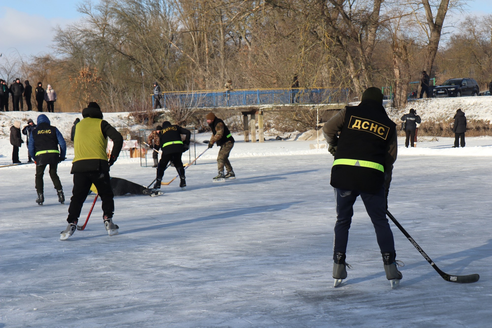 В Онуфріївці відбувся благодійний хокейний турнір