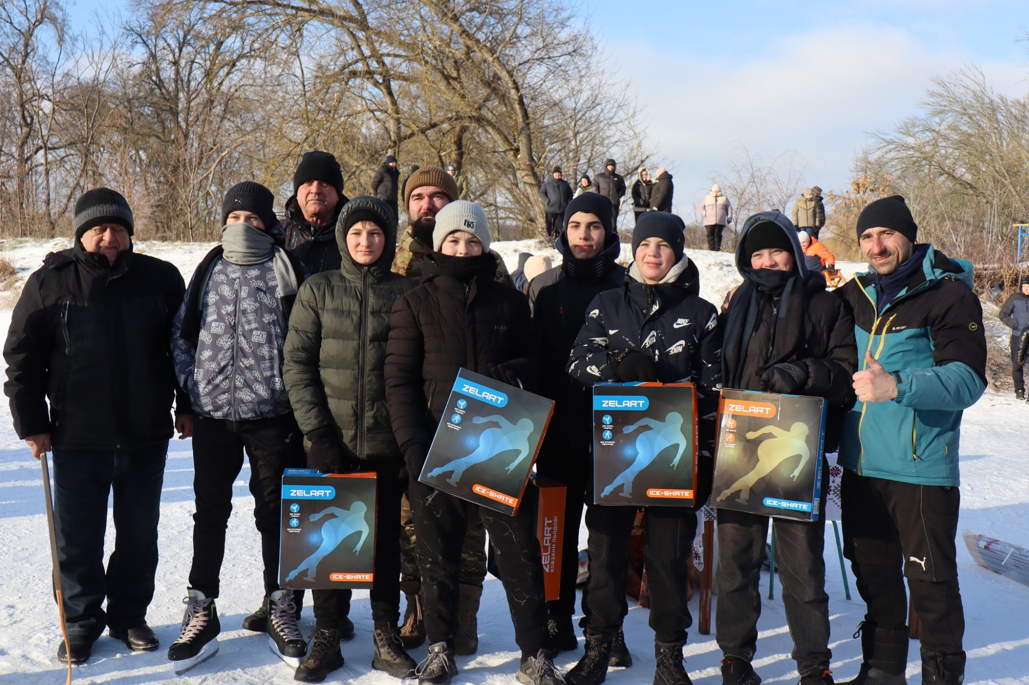 В Онуфріївці відбувся благодійний хокейний турнір