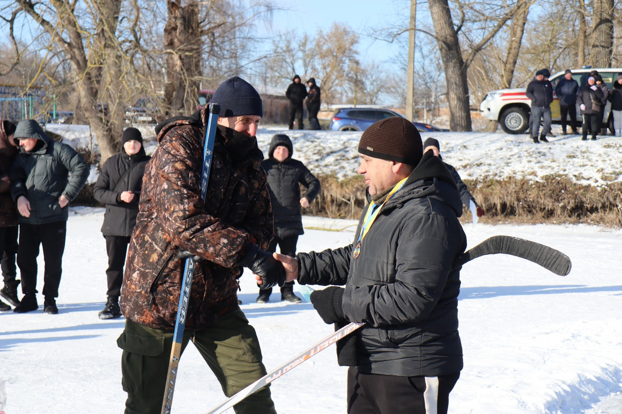 В Онуфріївці відбувся благодійний хокейний турнір