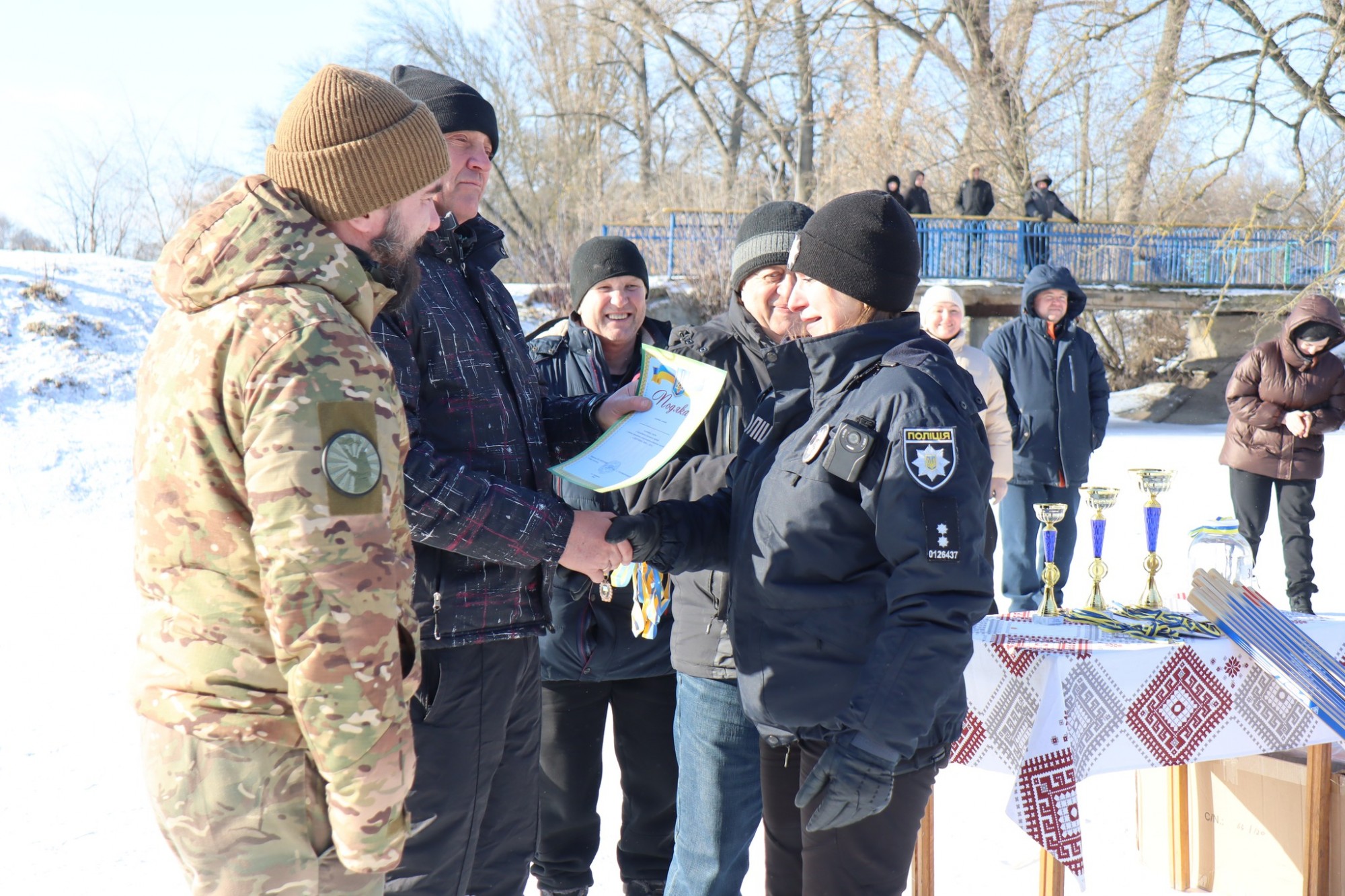 В Онуфріївці відбувся благодійний хокейний турнір