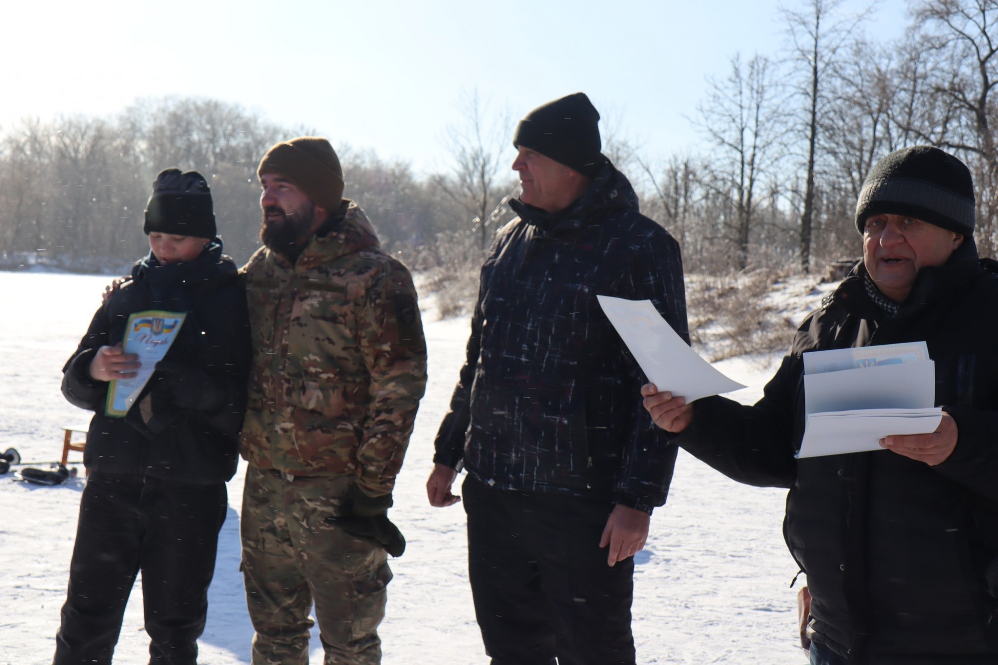 В Онуфріївці відбувся благодійний хокейний турнір