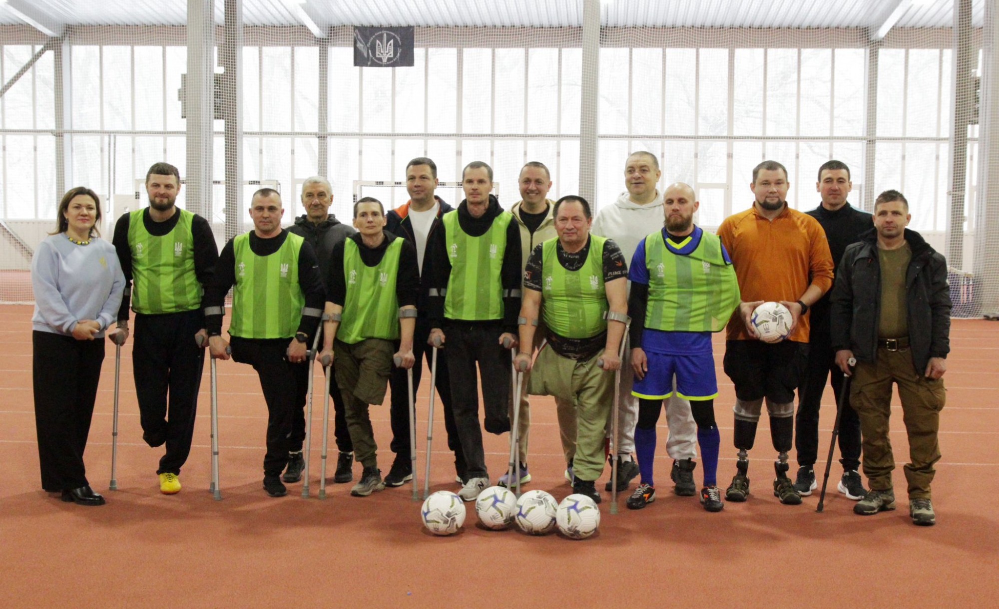 На Кіровоградщині стартував ампфутбол: команда «Сталеві орли» шукає гравців