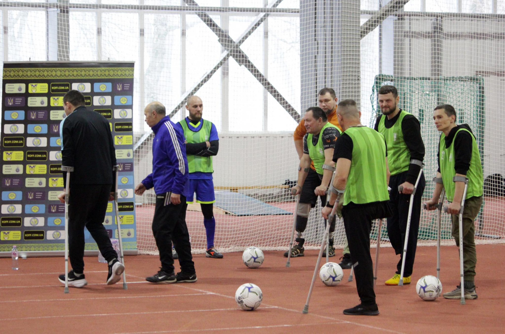 На Кіровоградщині стартував ампфутбол: команда «Сталеві орли» шукає гравців