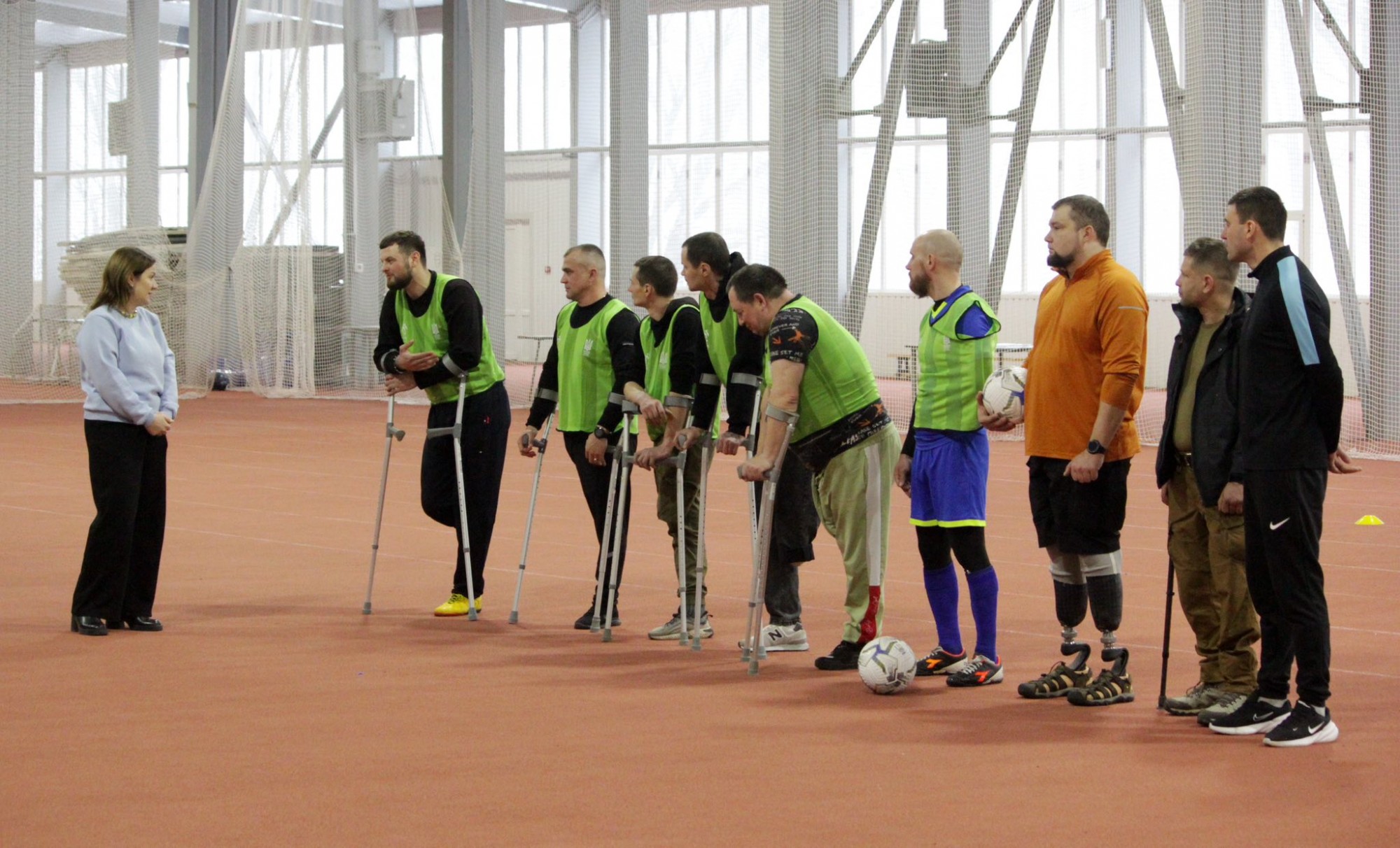 На Кіровоградщині стартував ампфутбол: команда «Сталеві орли» шукає гравців