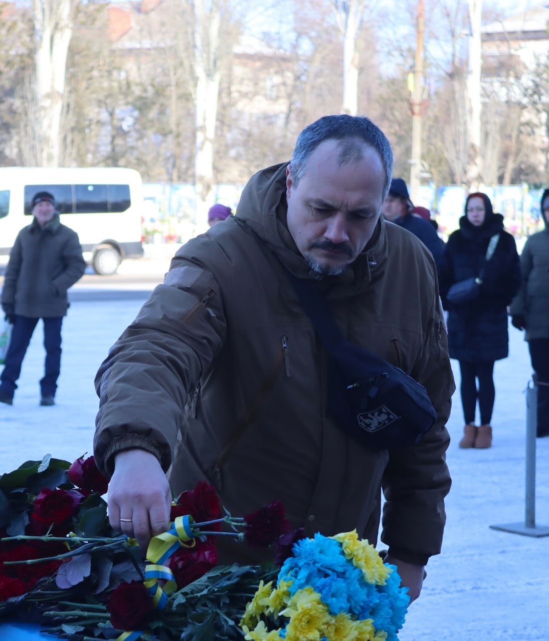 Світловодськ провів в останню дорогу полеглого захисника України Сергія Капітана