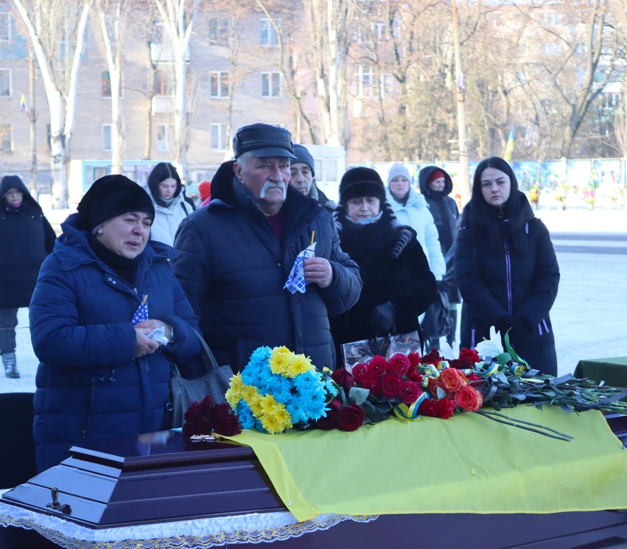 Світловодськ провів в останню дорогу полеглого захисника України Сергія Капітана