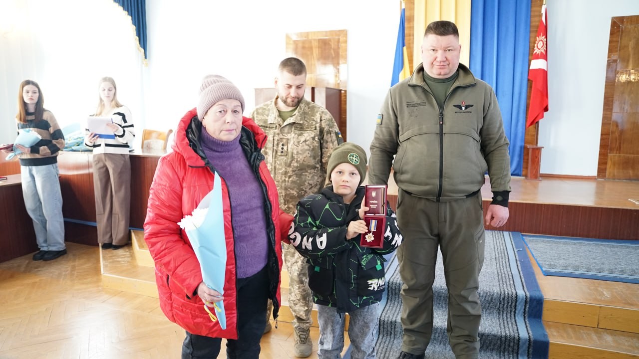 На Кіровоградщині вручили державні нагороди родинам загиблих захисників