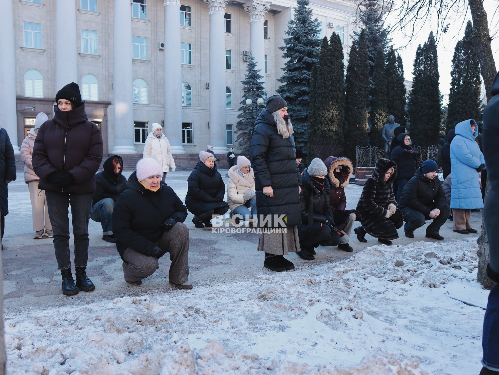 У Кропивницькому попрощалися з чотирма військовими, які загинули на війні