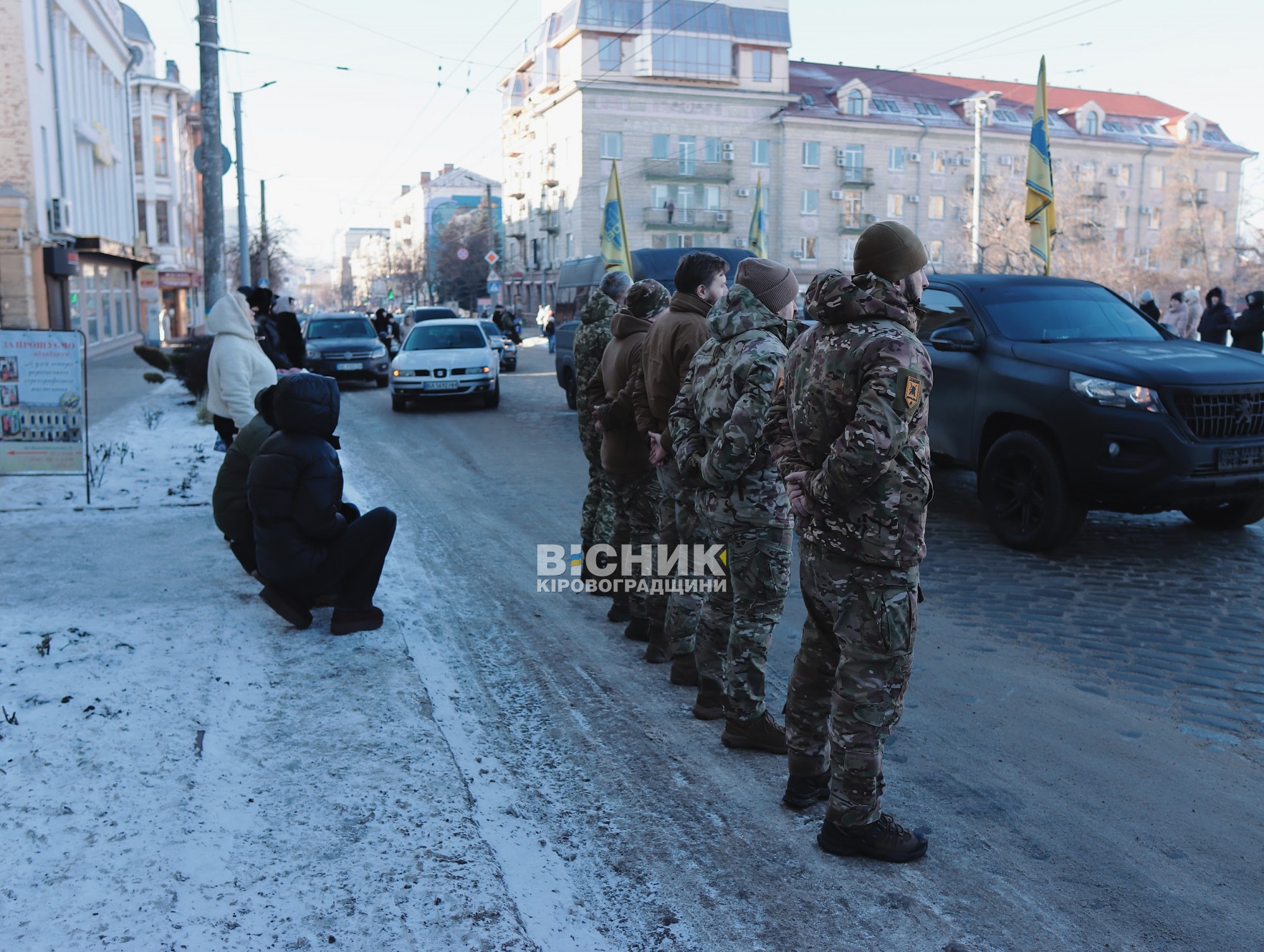 У Кропивницькому попрощалися з чотирма військовими, які загинули на війні