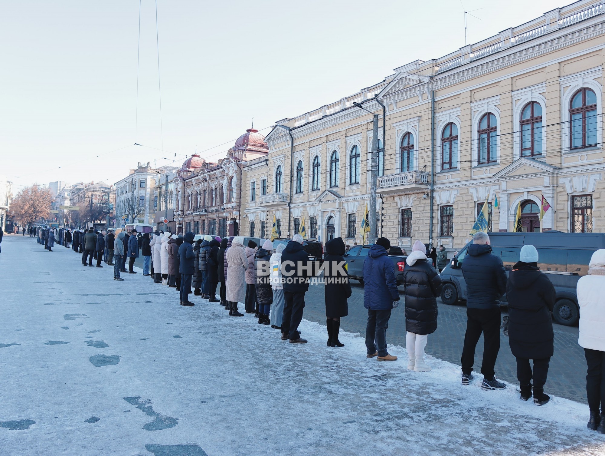 У Кропивницькому попрощалися з чотирма військовими, які загинули на війні