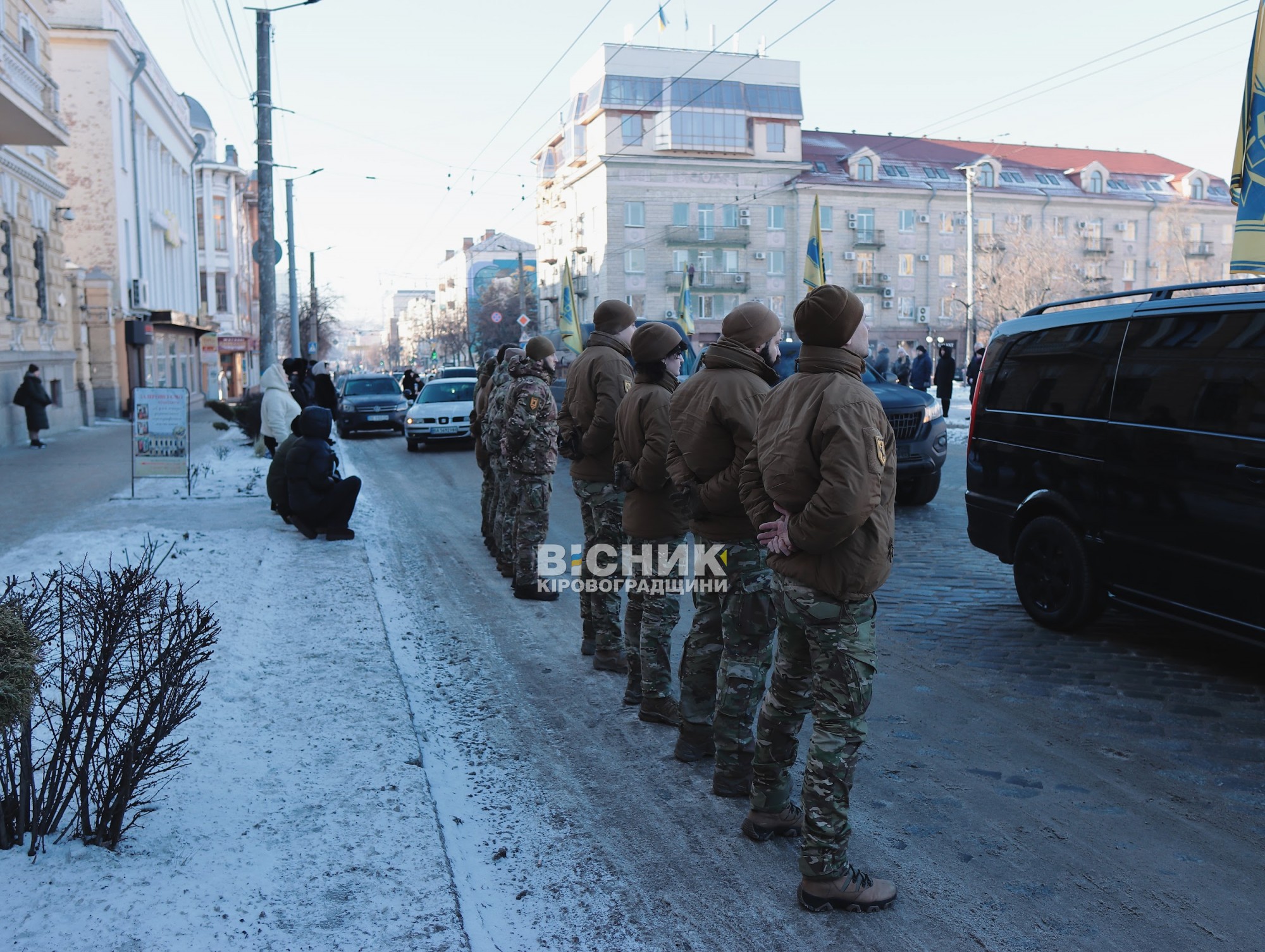 У Кропивницькому попрощалися з чотирма військовими, які загинули на війні