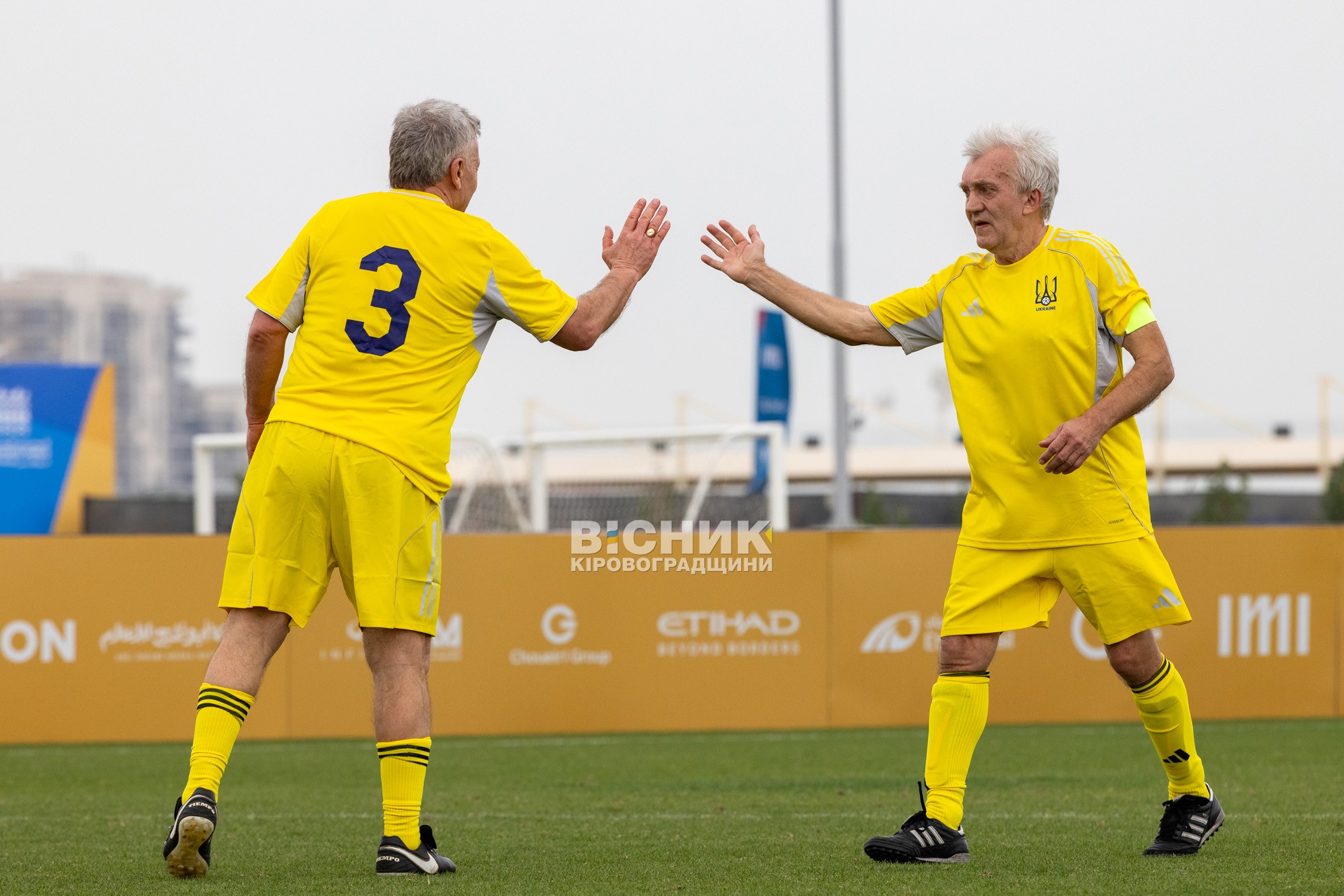 Збірна України 65+ стала чемпіоном футбольного турніру Open Masters Games 2026 в Абу-Дабі Збірна України 65+ стала чемпіоном футбольного турніру Open Masters Games 2026 в Абу-Дабі