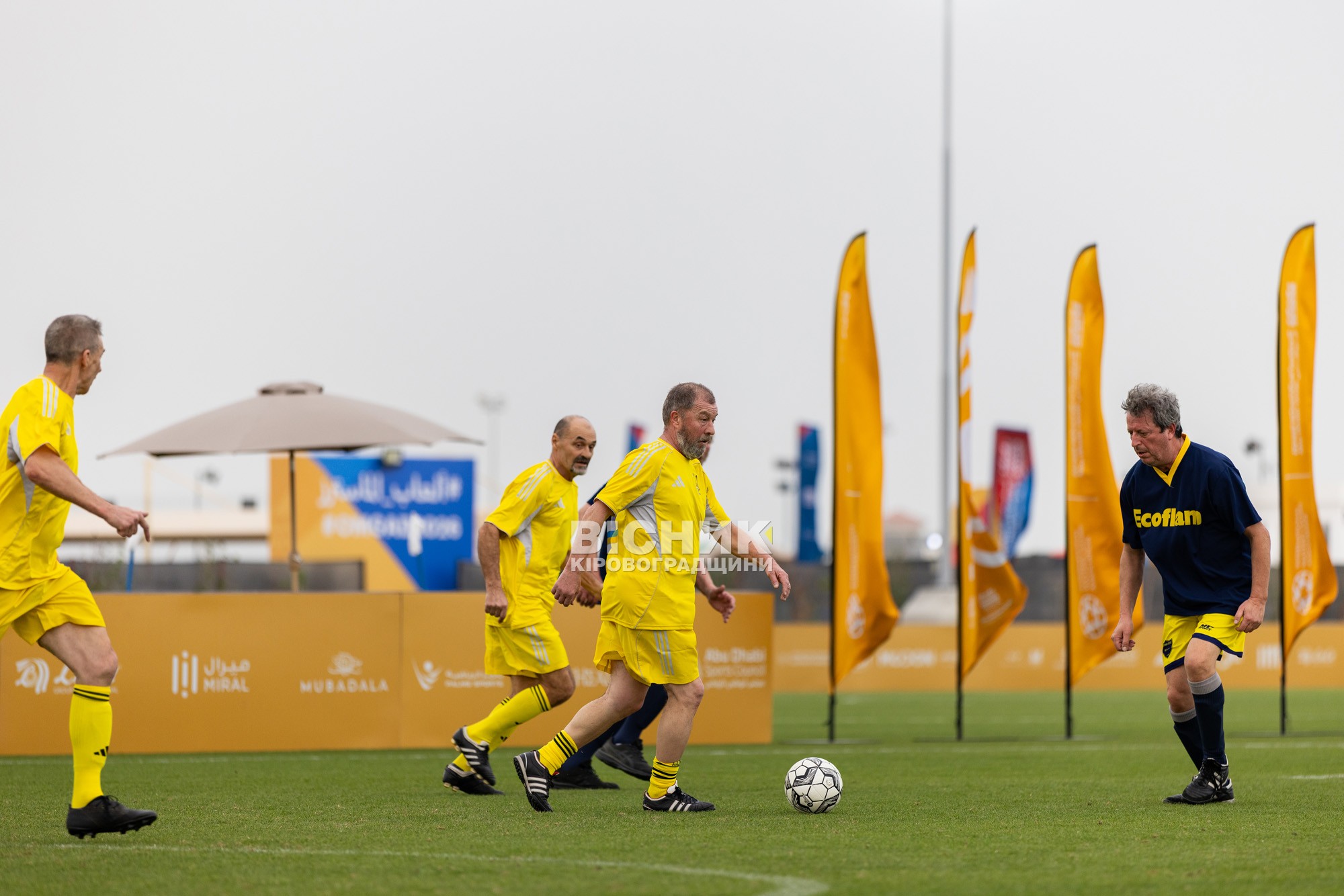 Збірна України 65+ стала чемпіоном футбольного турніру Open Masters Games 2026 в Абу-Дабі Збірна України 65+ стала чемпіоном футбольного турніру Open Masters Games 2026 в Абу-Дабі