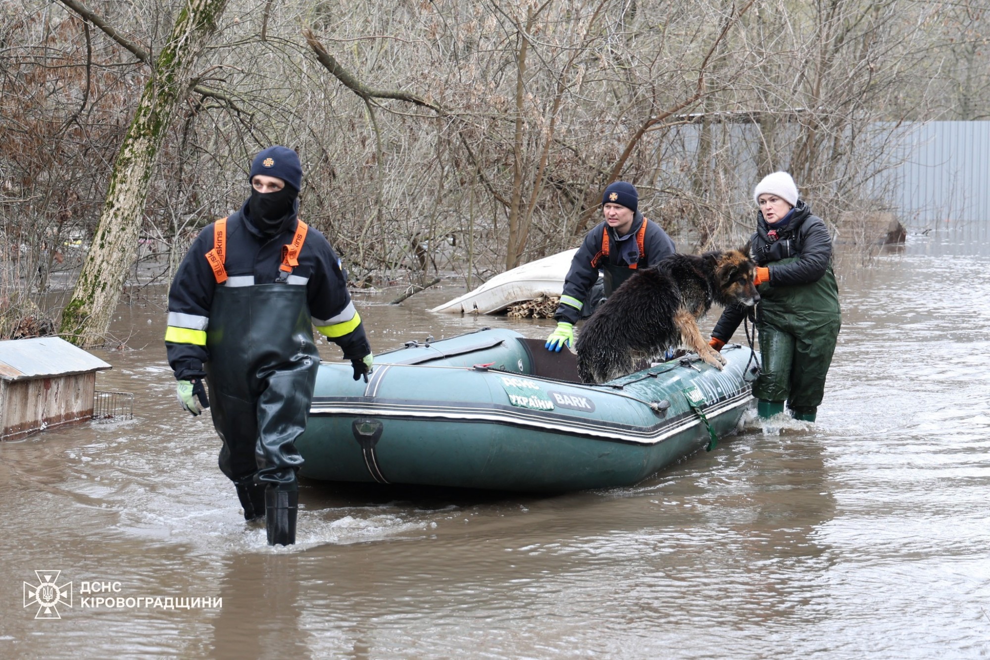 У Кропивницькому рятують притулок «Бім» через підйом рівня води У Кропивницькому рятують притулок «Бім» через підйом рівня води