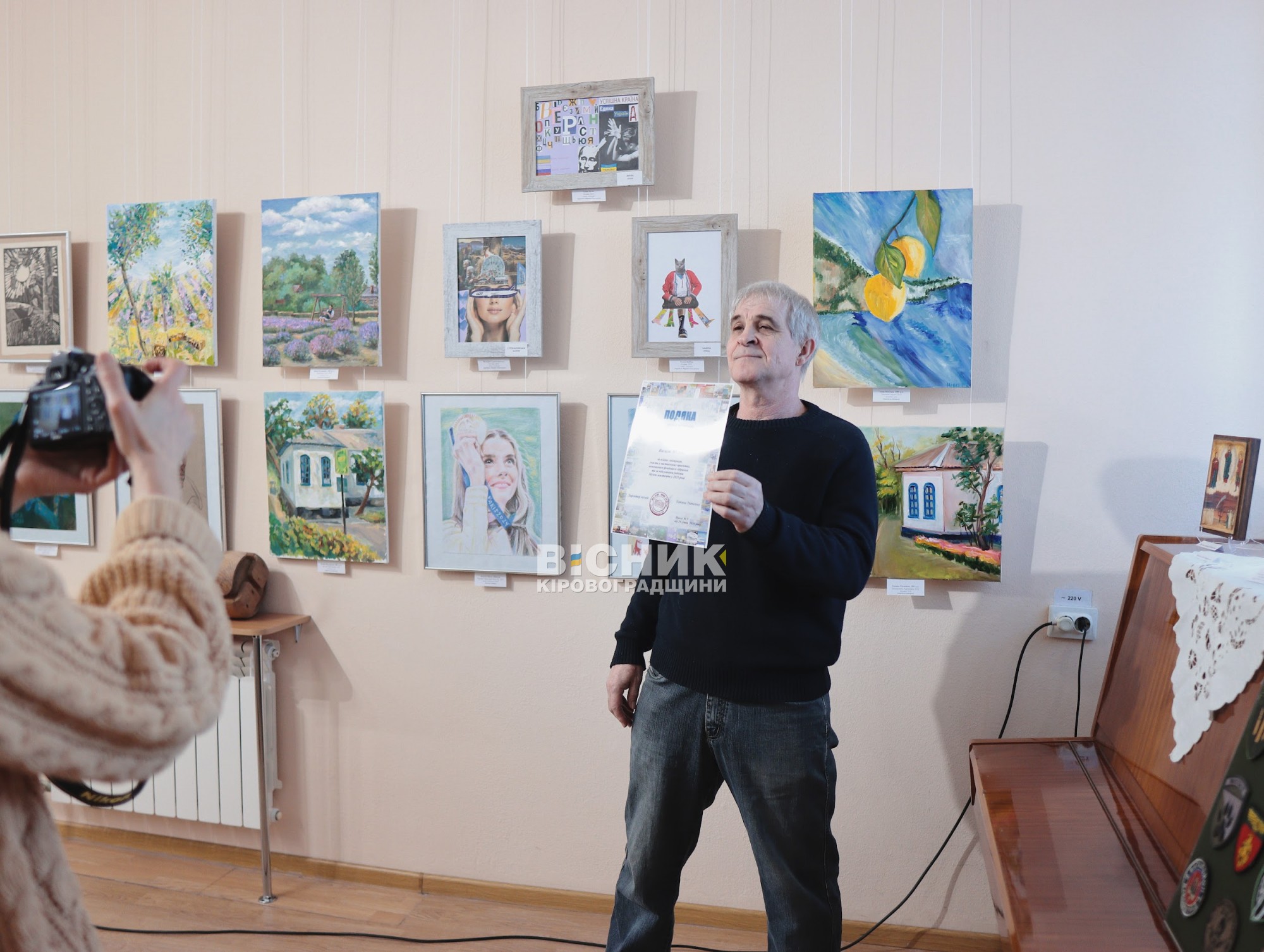У Кропивницькому відкрили виставку «Музейна рапсодія 2025»
