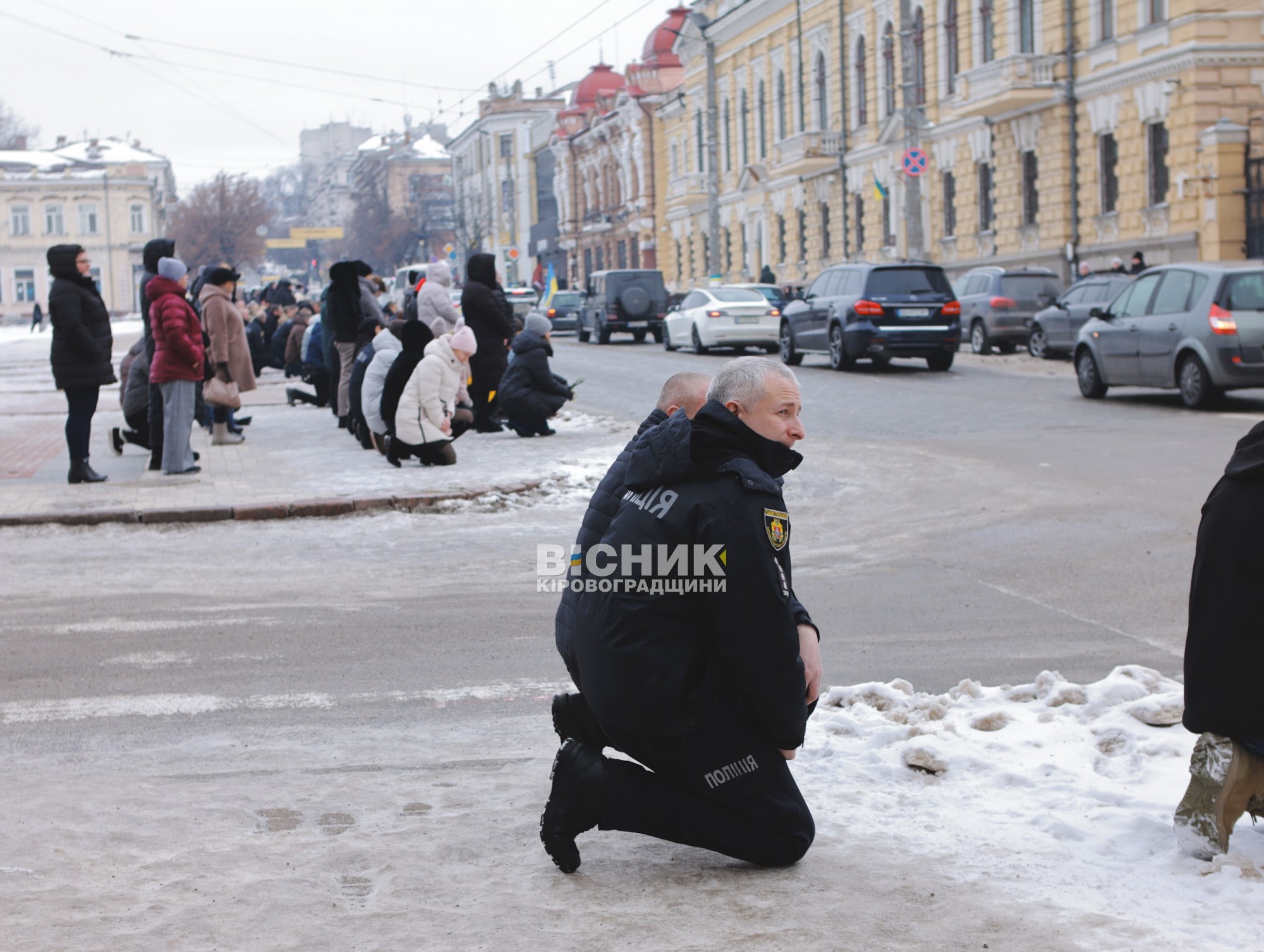 У Кропивницькому відбулася церемонія прощання з чотирма полеглими воїнами