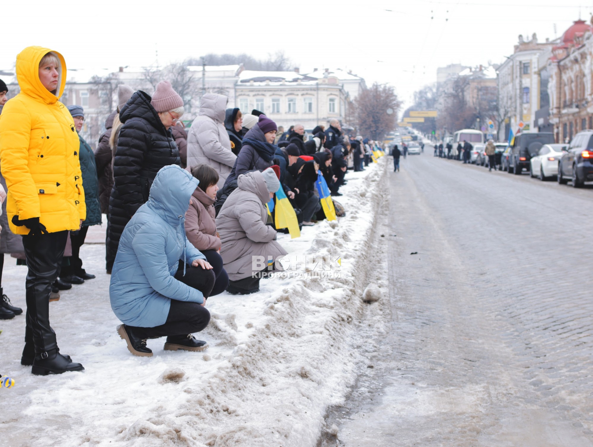 У Кропивницькому відбулася церемонія прощання з чотирма полеглими воїнами