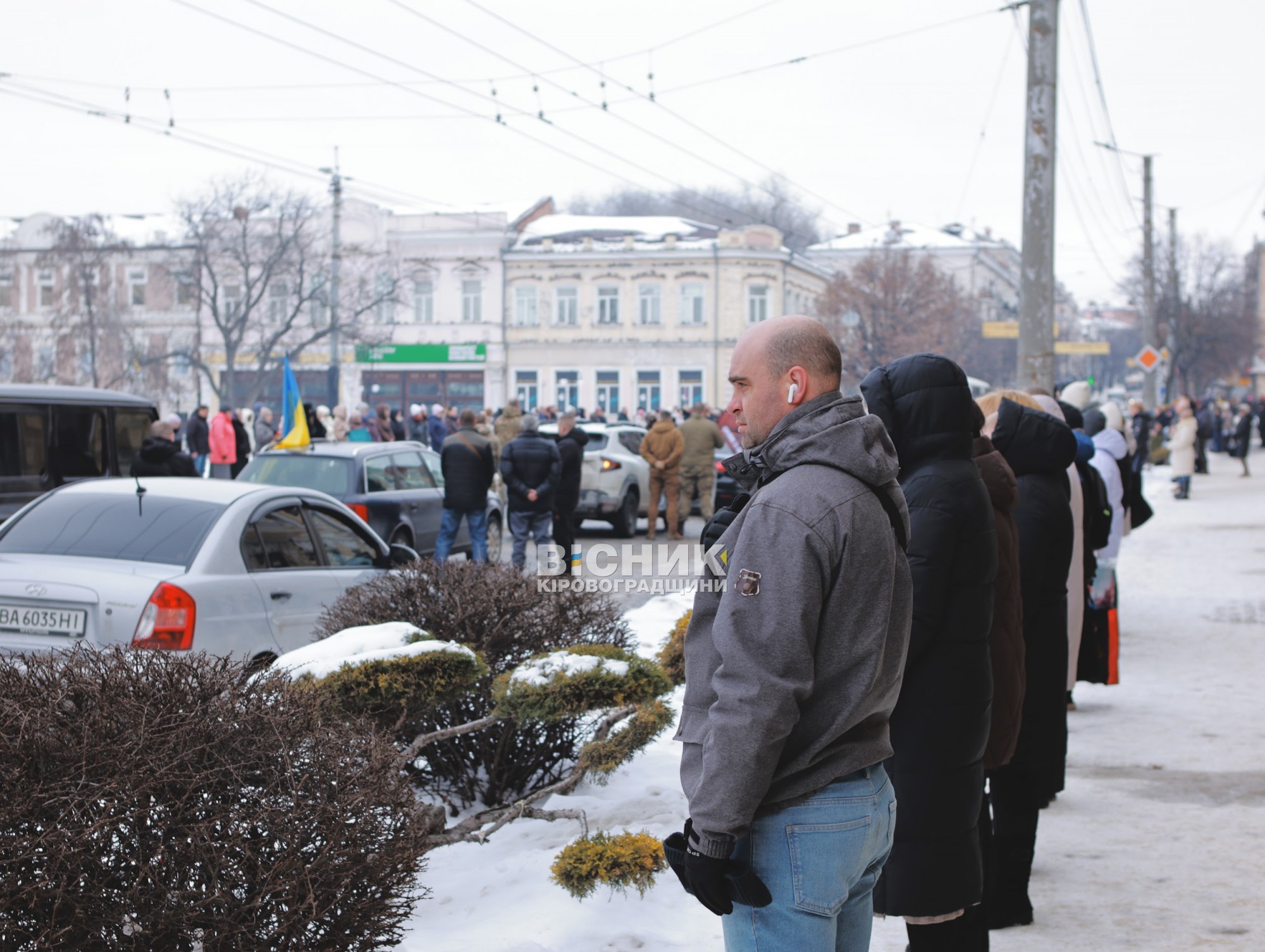 У Кропивницькому відбулася церемонія прощання з чотирма полеглими воїнами