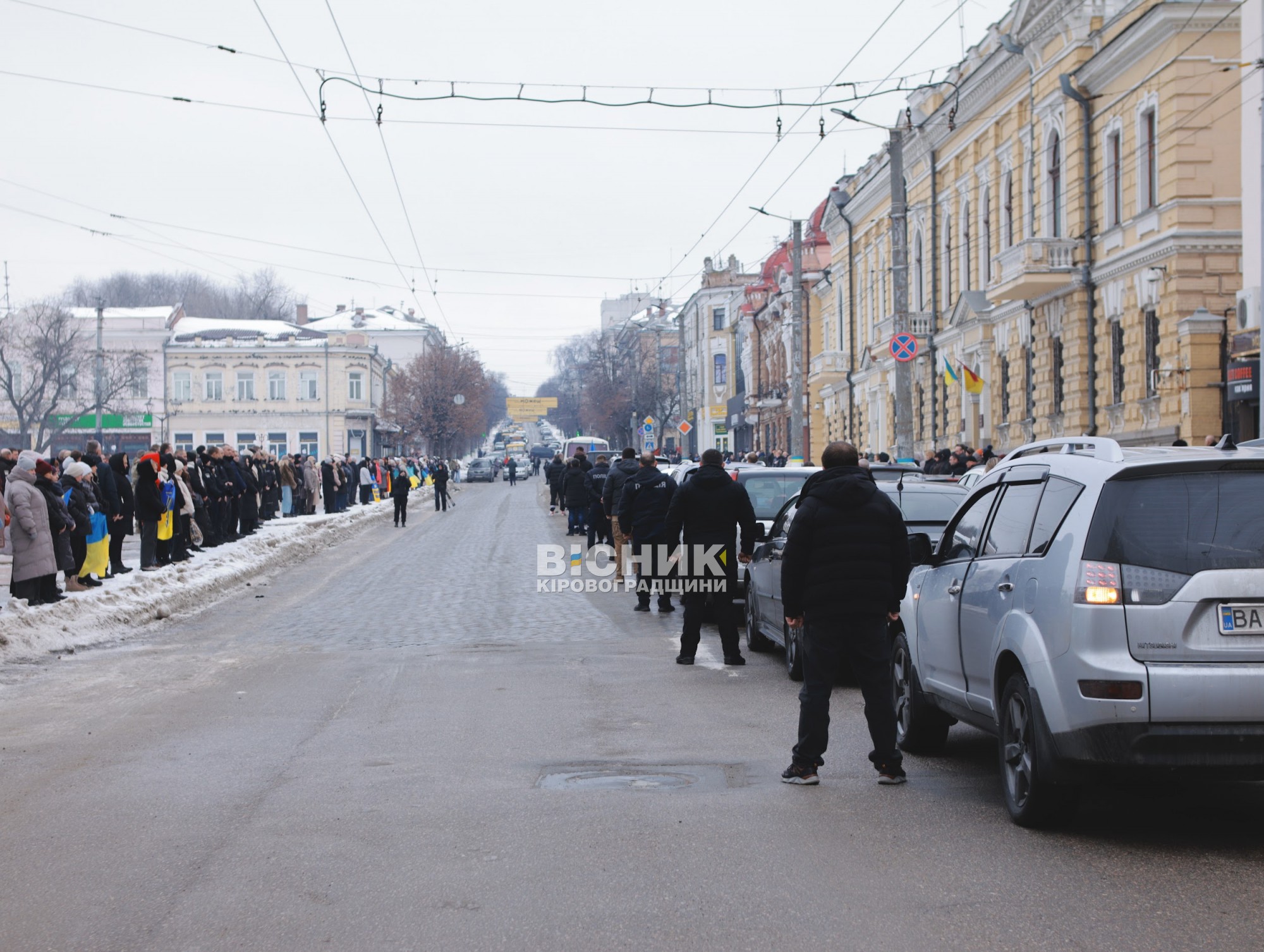 У Кропивницькому відбулася церемонія прощання з чотирма полеглими воїнами