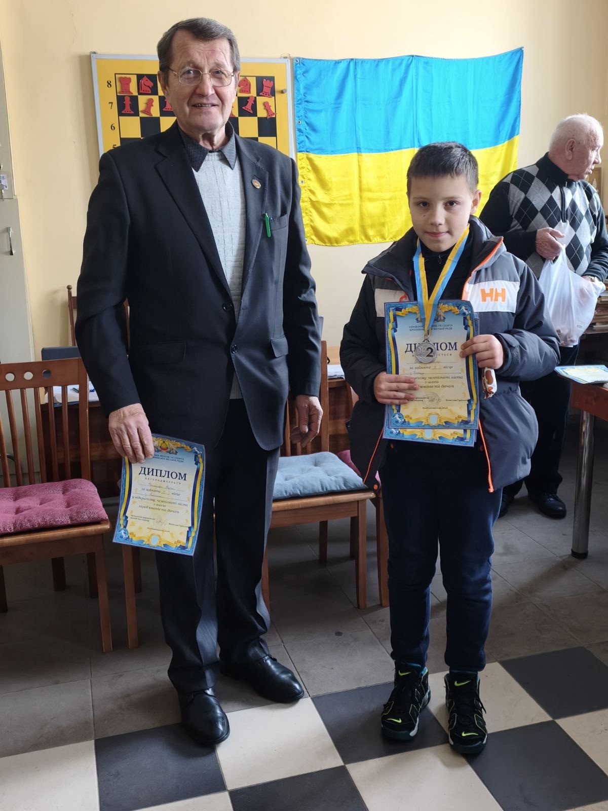 У Кропивницькому нагородили переможців міських шахових змагань