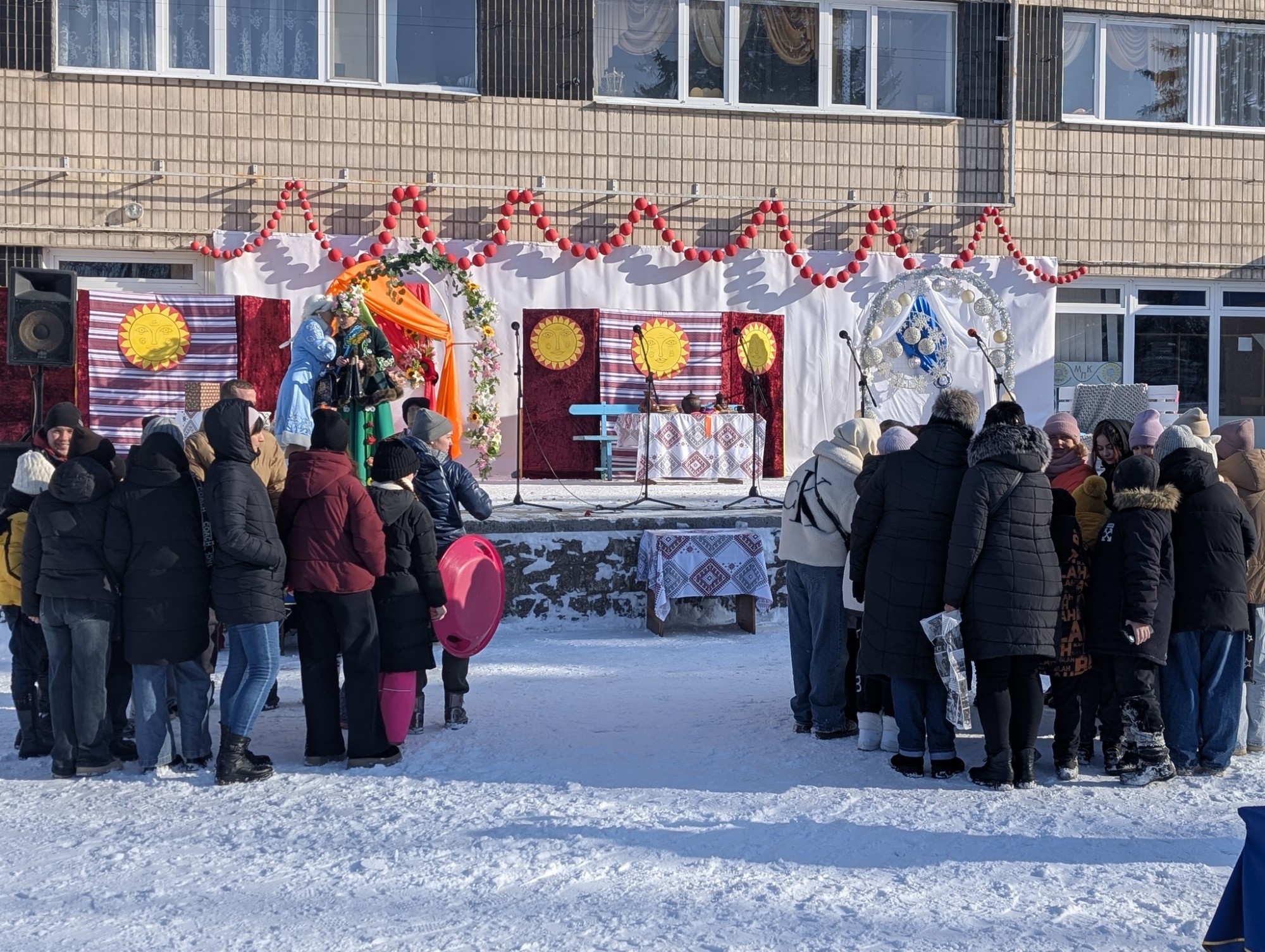 У Знам'янці відзначили Масляну театралізованим дійством