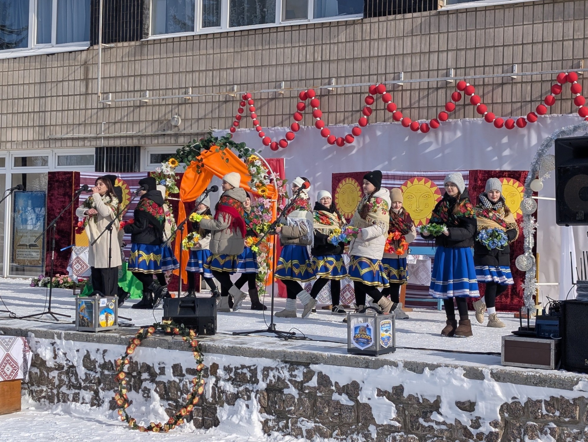 У Знам'янці відзначили Масляну театралізованим дійством
