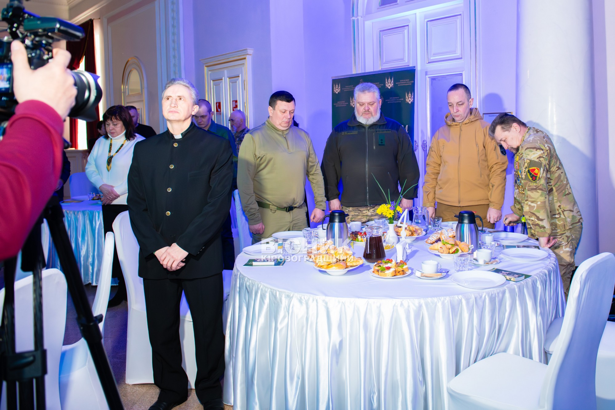 На Кіровоградщині відбувся перший військовий Молитовний сніданок На Кіровоградщині відбувся перший військовий Молитовний сніданок