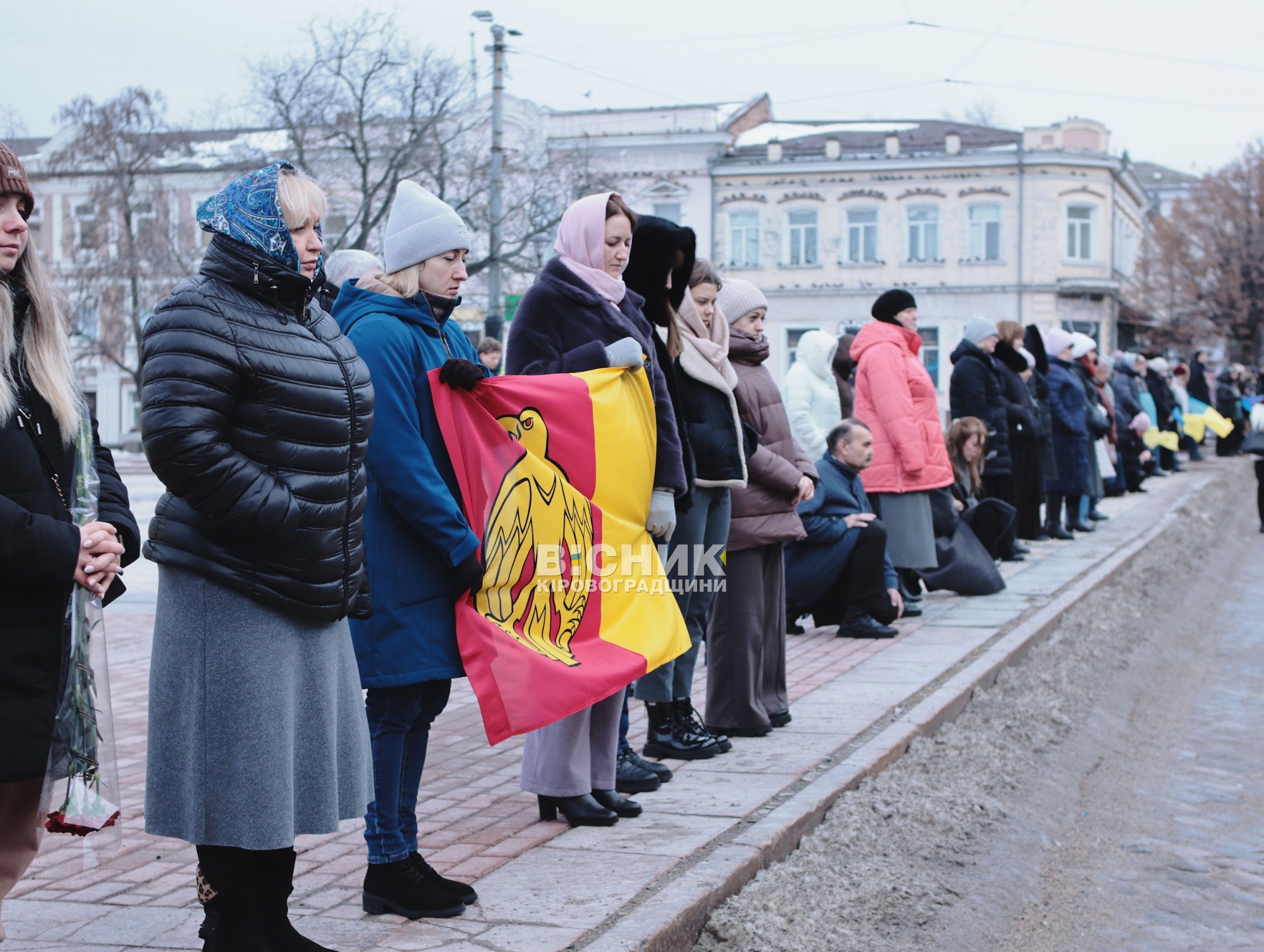 У Кропивницькому відбулася церемонія прощання з чотирма полеглими військовими