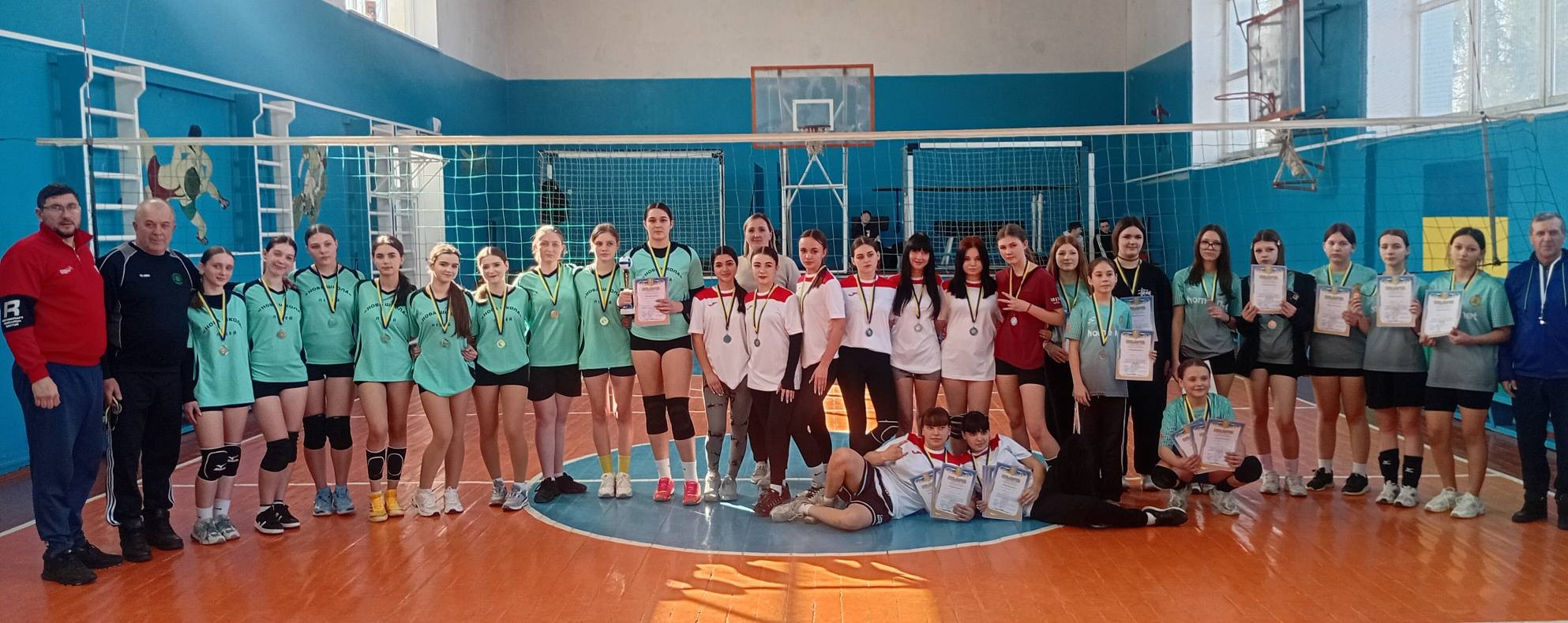 Обласні юнацькі спортивні ігри серед громад: у класичний волейбол грали дівчата