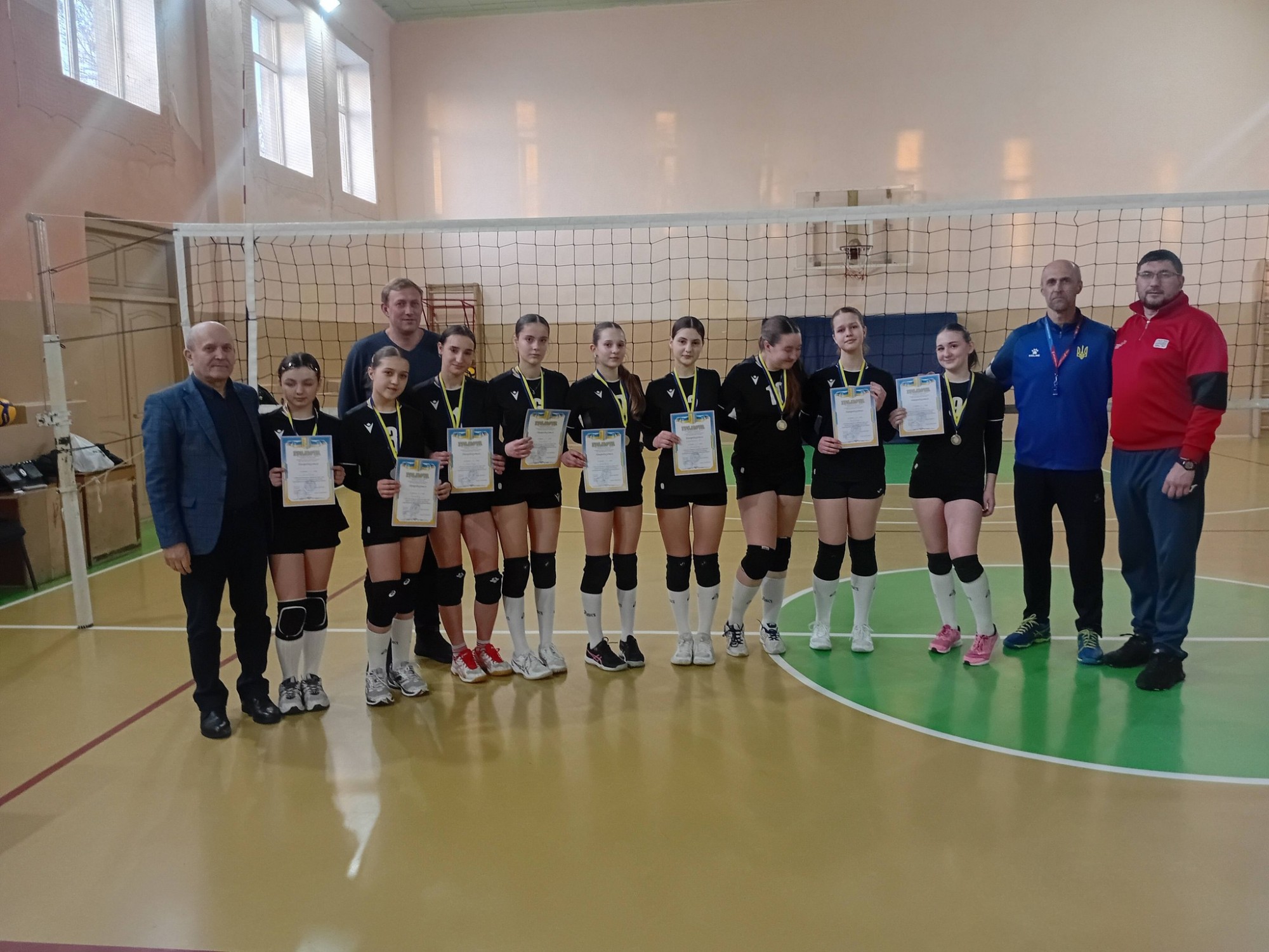 Обласні юнацькі спортивні ігри серед громад: у класичний волейбол грали дівчата